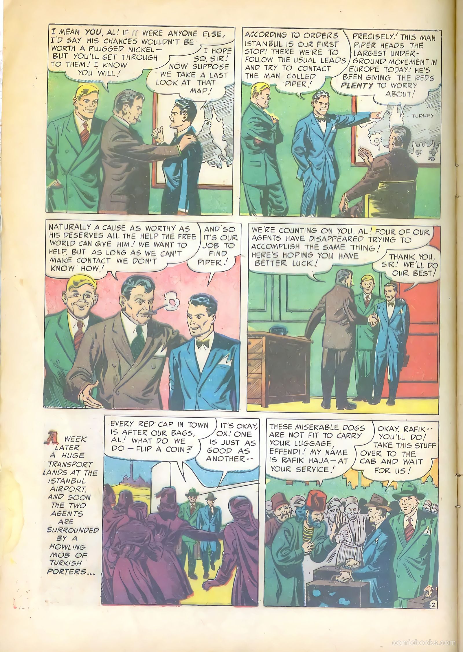 Little Al of the Secret Service #3 (1951) — page 4 of 36
