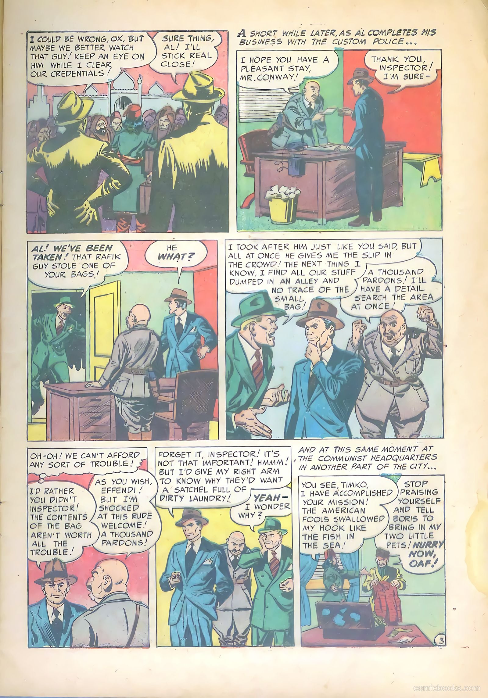 Little Al of the Secret Service #3 (1951) — page 5 of 36