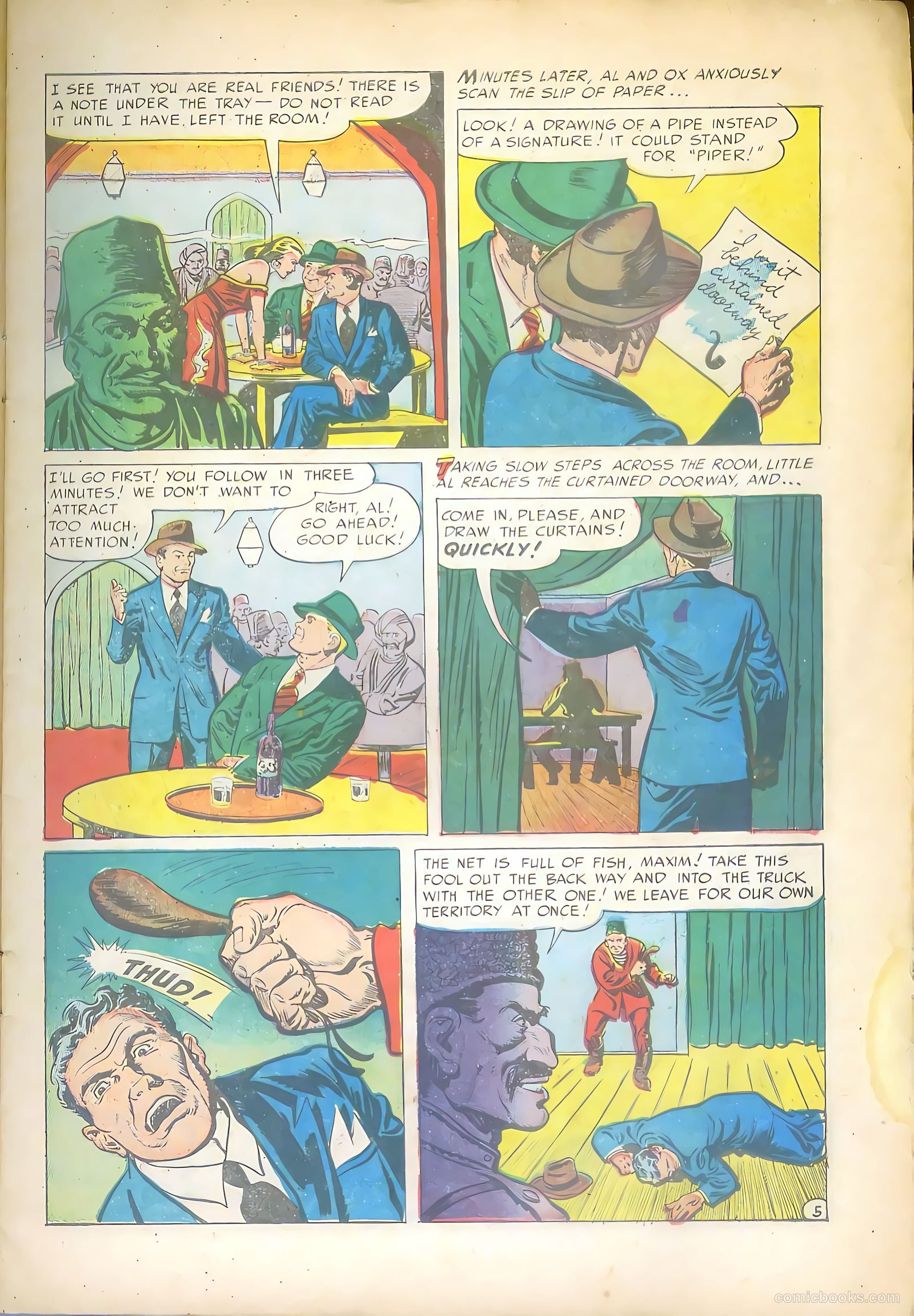 Little Al of the Secret Service #3 (1951) — page 7 of 36