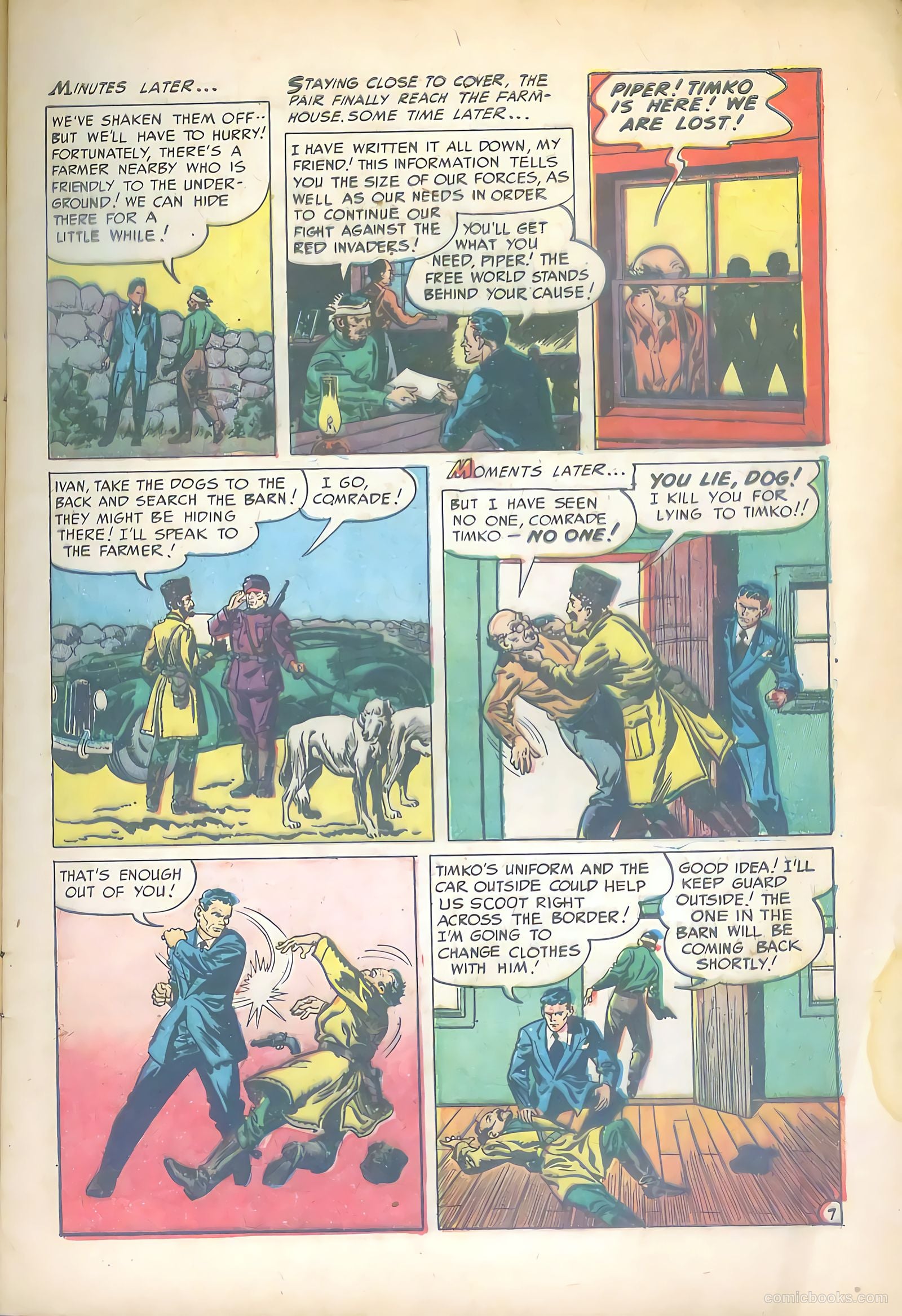 Little Al of the Secret Service #3 (1951) — page 9 of 36