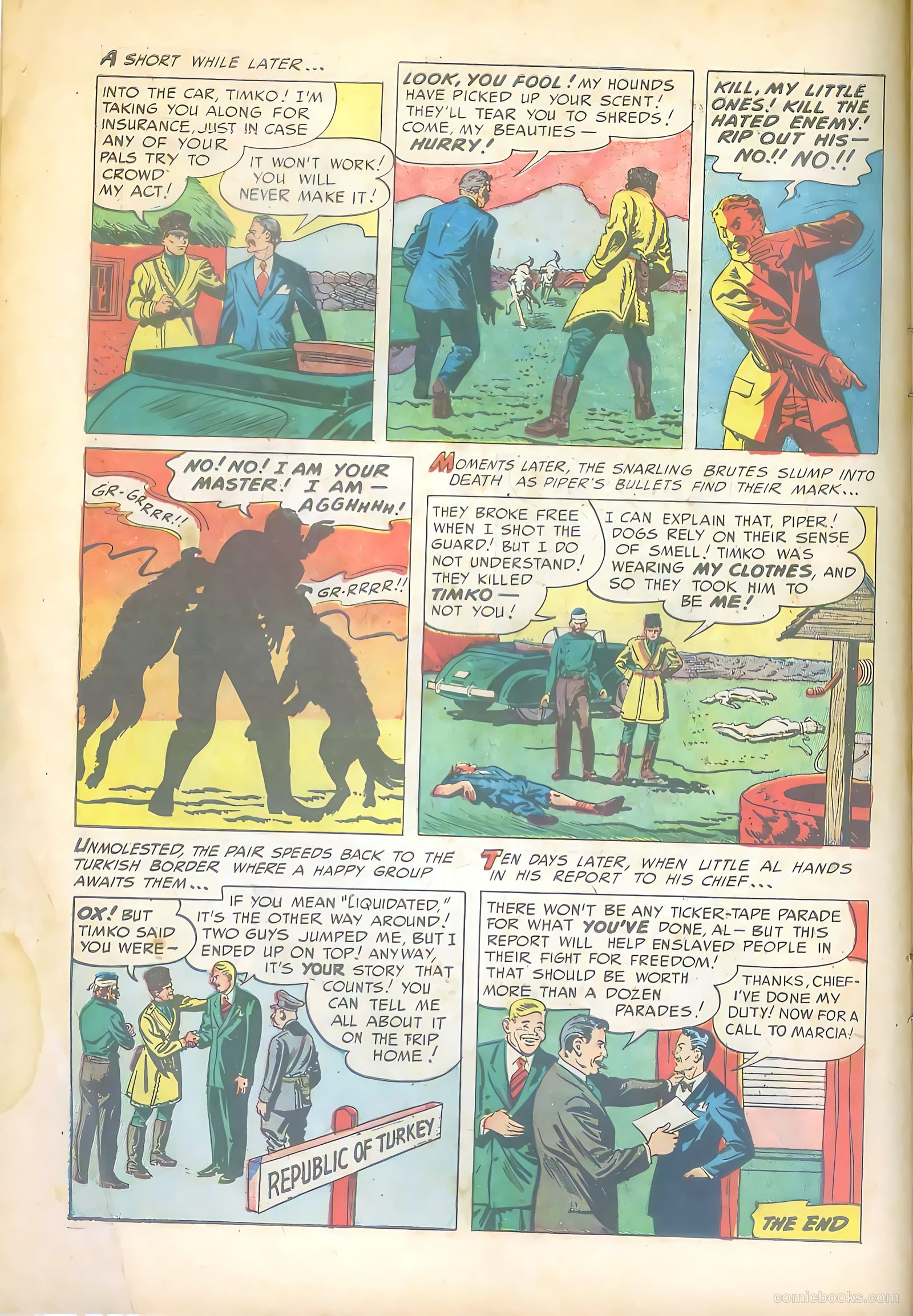 Little Al of the Secret Service #3 (1951) — page 10 of 36
