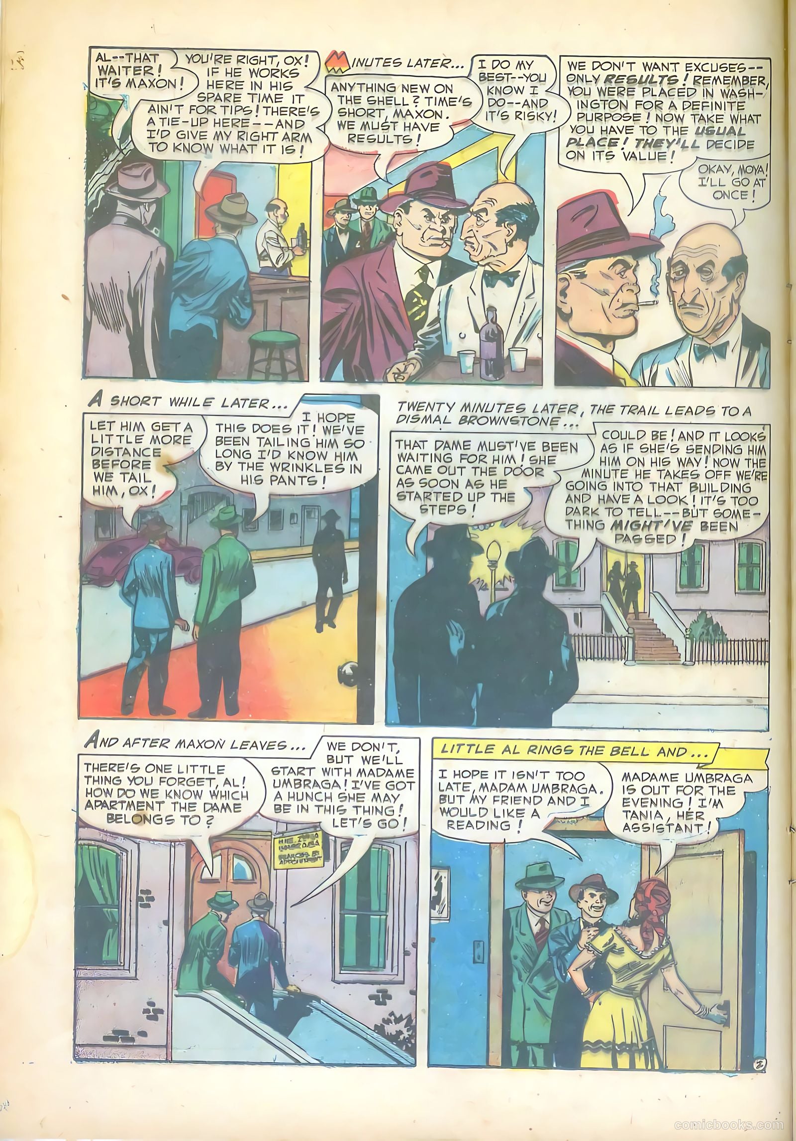 Little Al of the Secret Service #3 (1951) — page 12 of 36