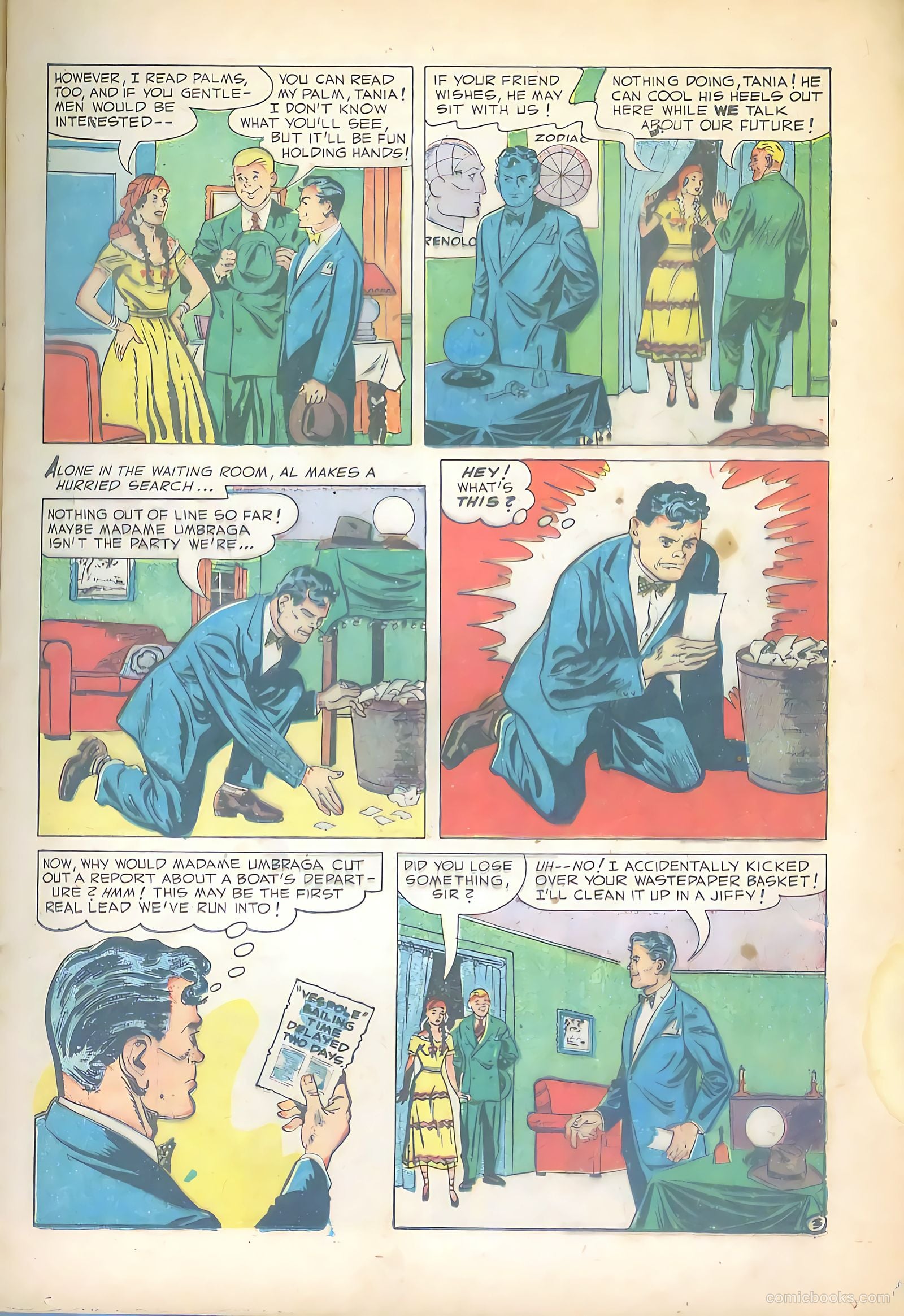 Little Al of the Secret Service #3 (1951) — page 13 of 36