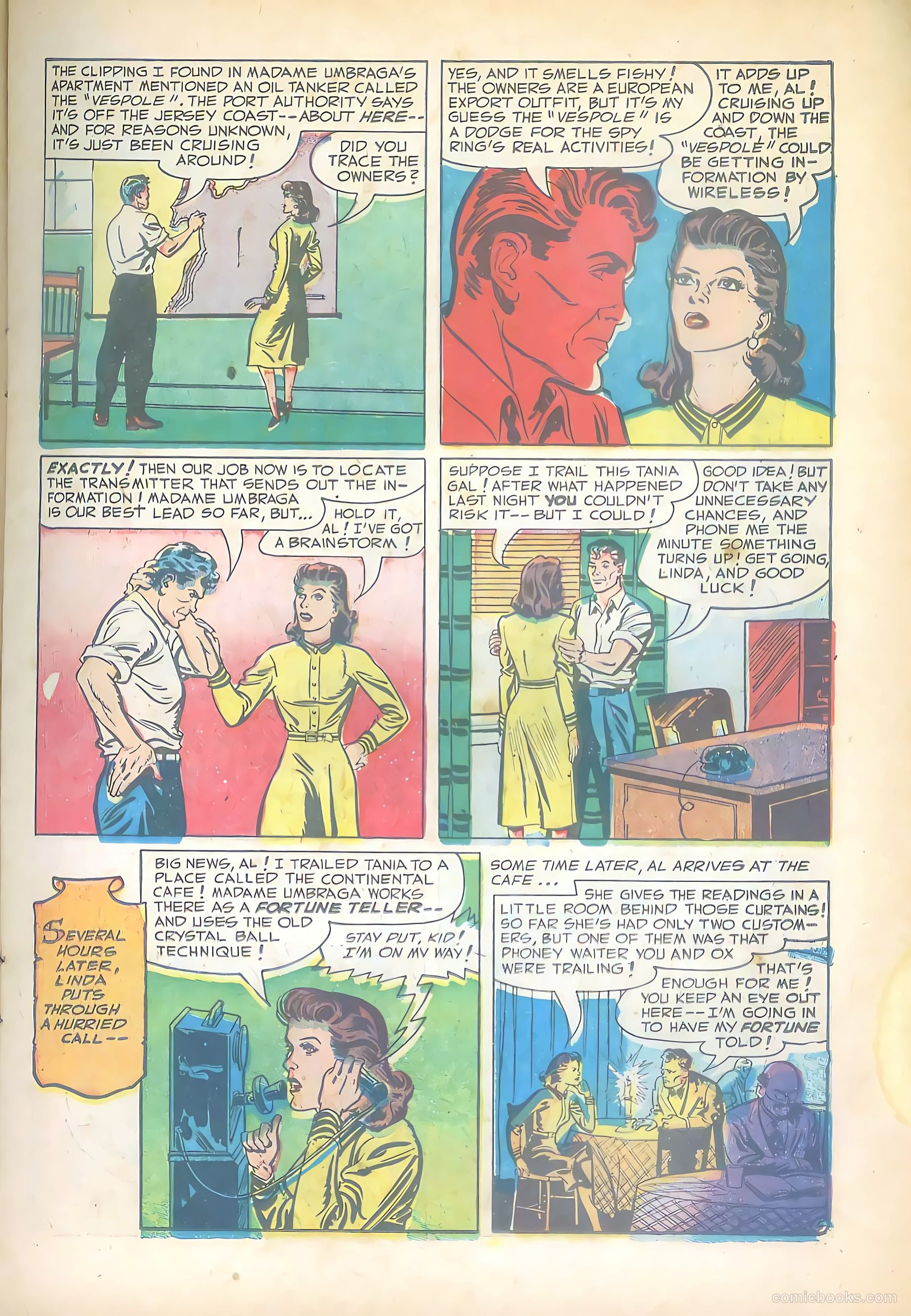 Little Al of the Secret Service #3 (1951) — page 15 of 36