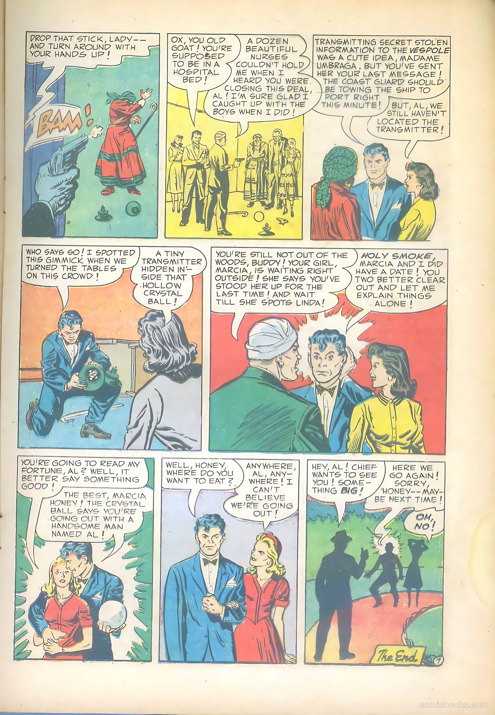 Little Al of the Secret Service #3 (1951) — page 17 of 36