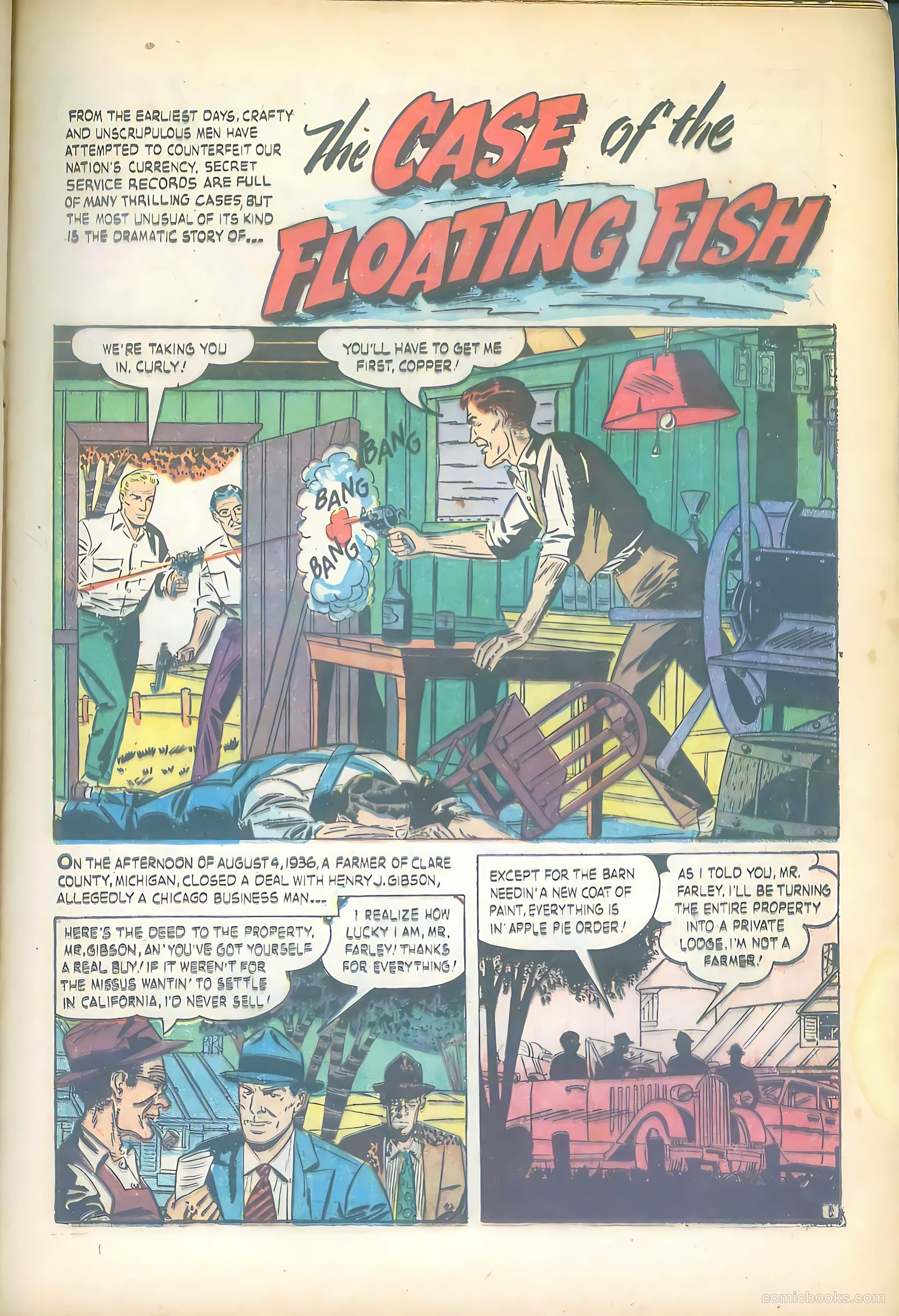 Little Al of the Secret Service #3 (1951) — page 21 of 36