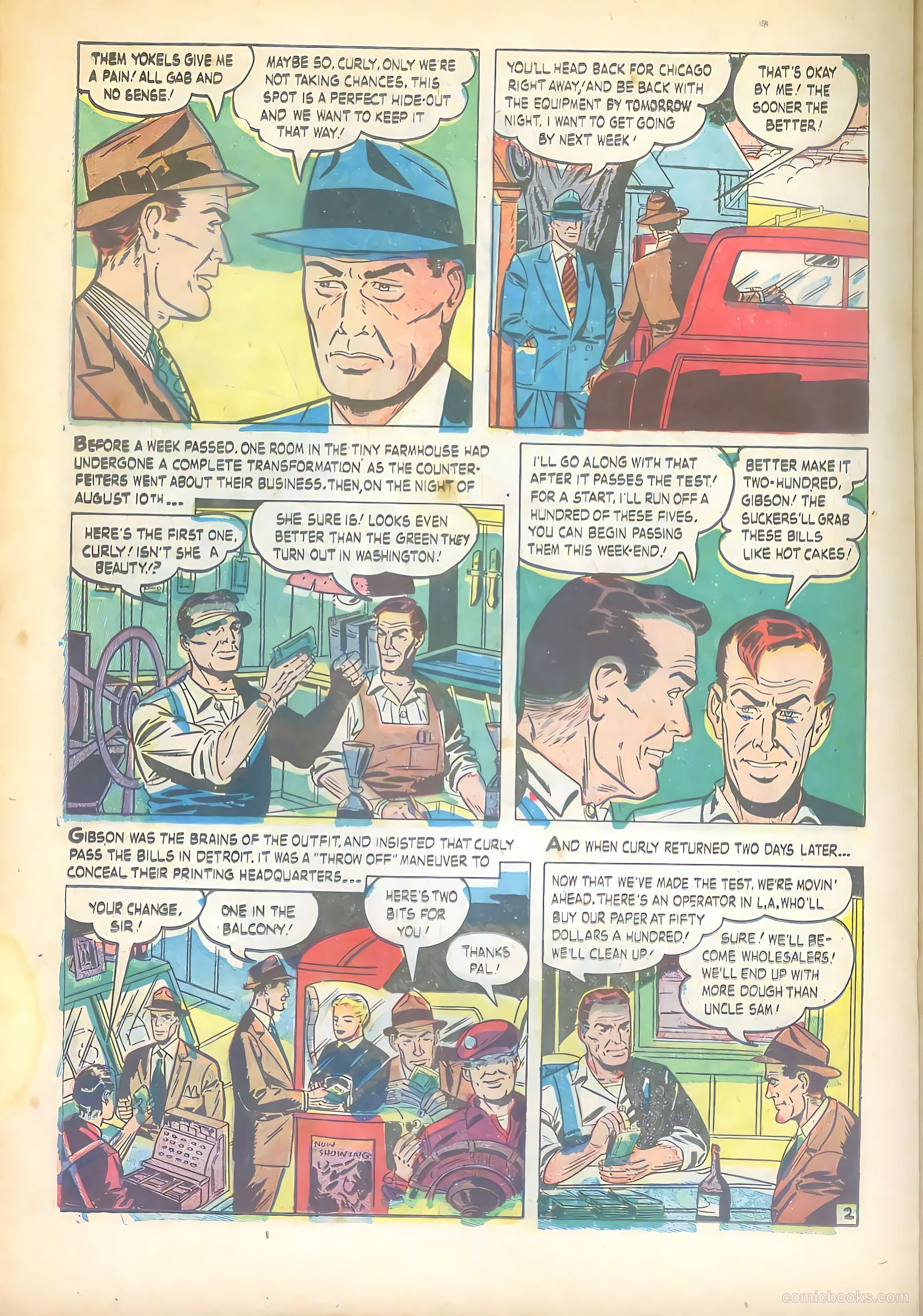 Little Al of the Secret Service #3 (1951) — page 22 of 36