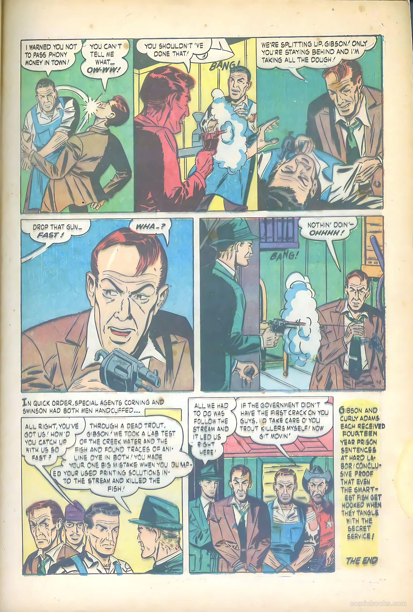 Little Al of the Secret Service #3 (1951) — page 25 of 36