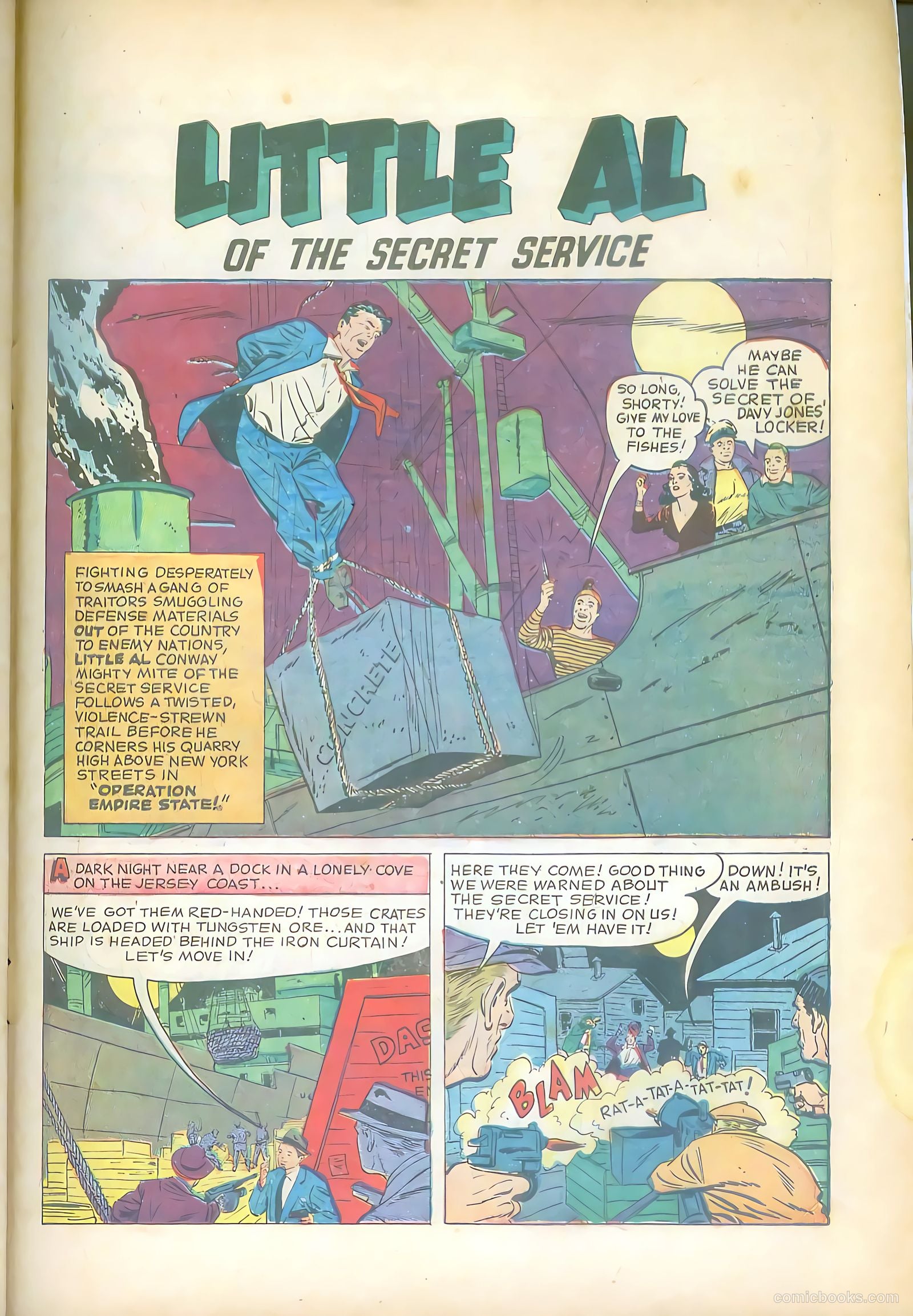 Little Al of the Secret Service #3 (1951) — page 27 of 36