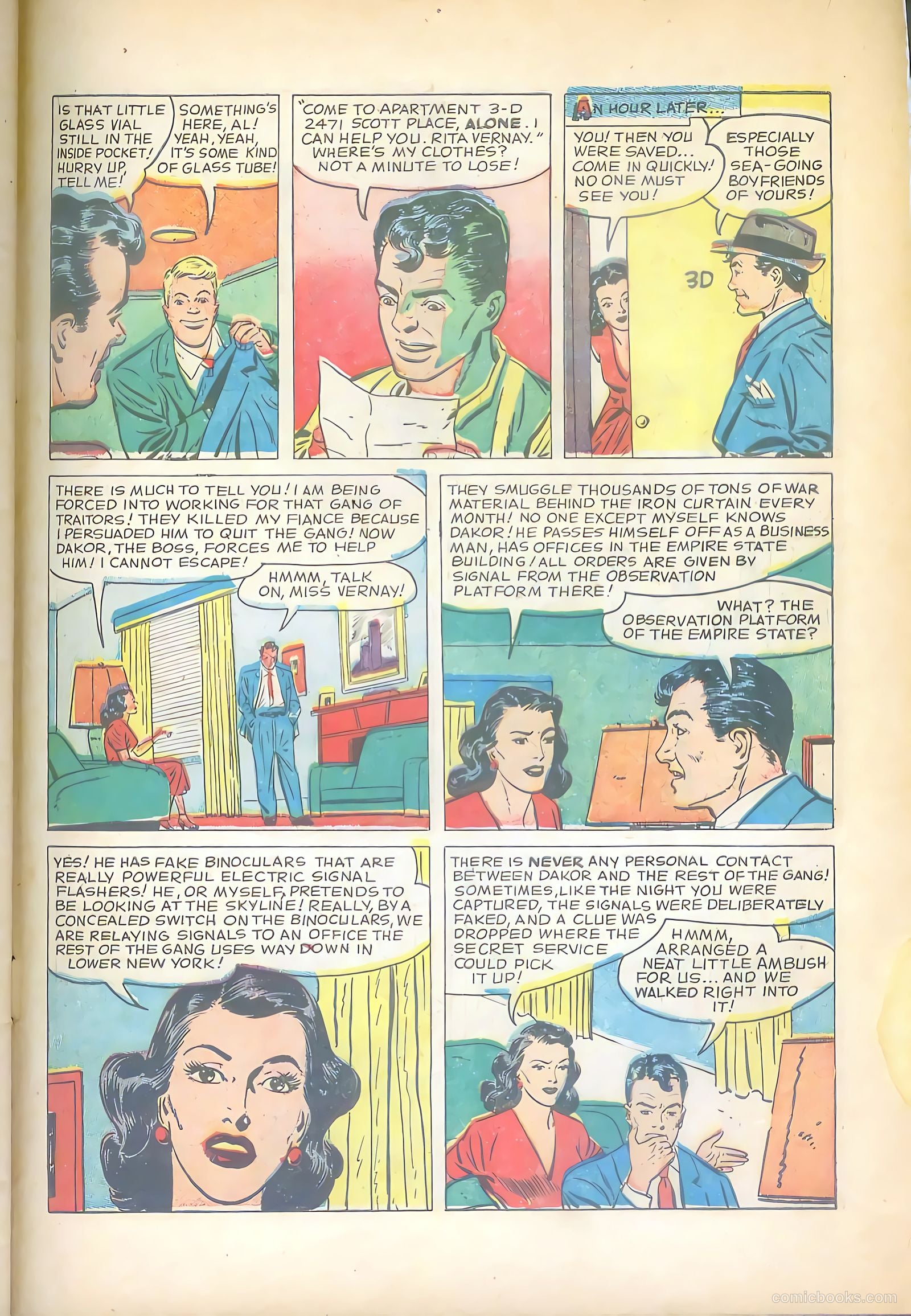 Little Al of the Secret Service #3 (1951) — page 31 of 36