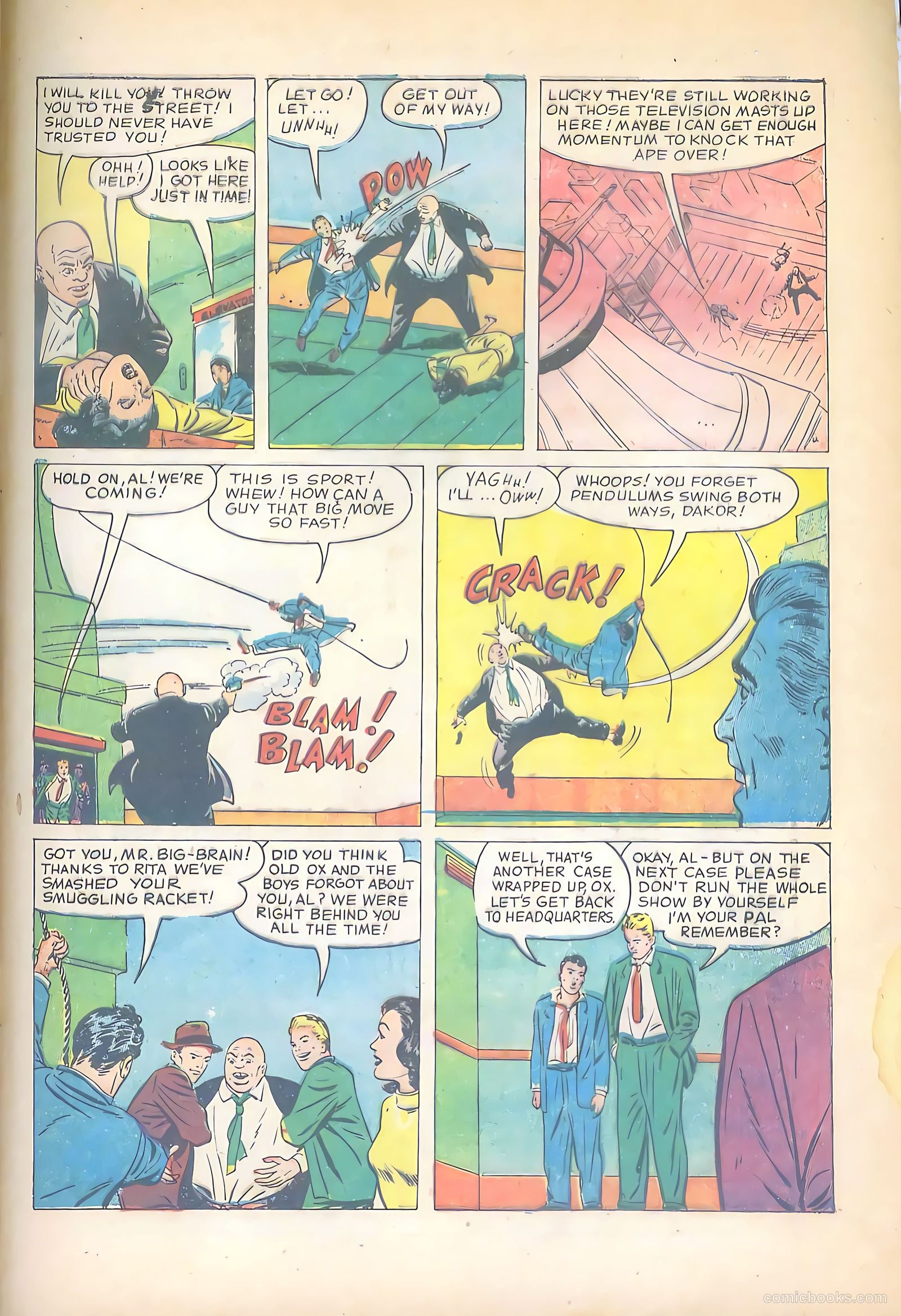 Little Al of the Secret Service #3 (1951) — page 33 of 36