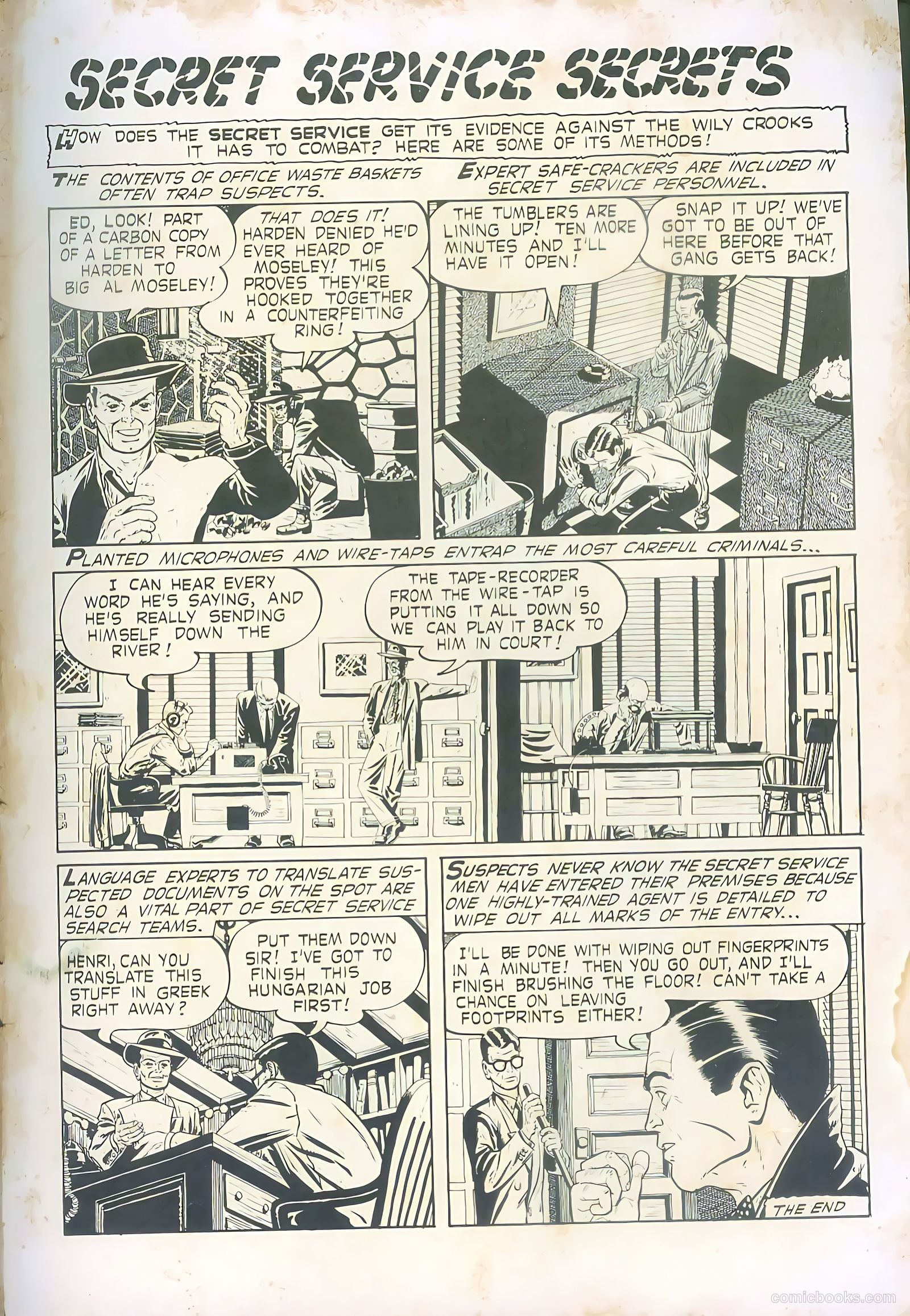 Little Al of the Secret Service #3 (1951) — page 35 of 36