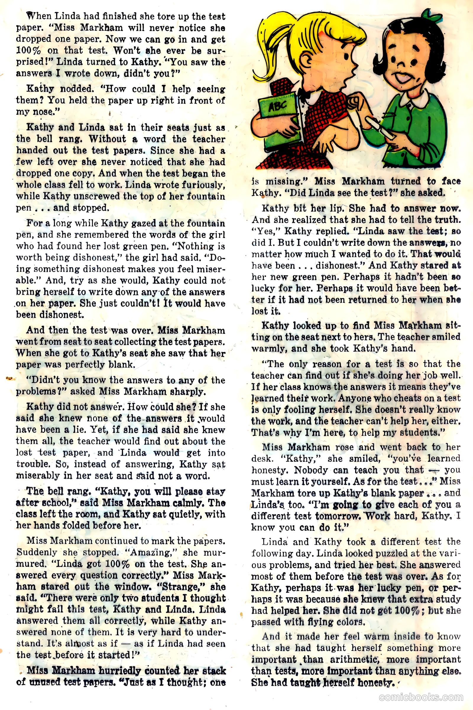 Little Angel #12 (1958) — page 21 of 36