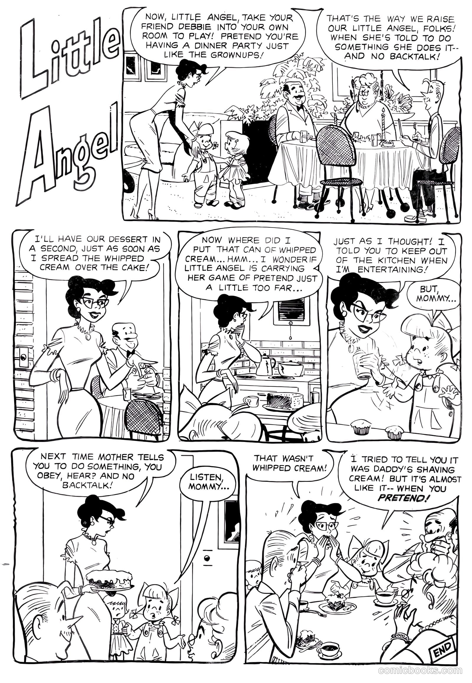 Little Angel #12 (1958) — page 35 of 36