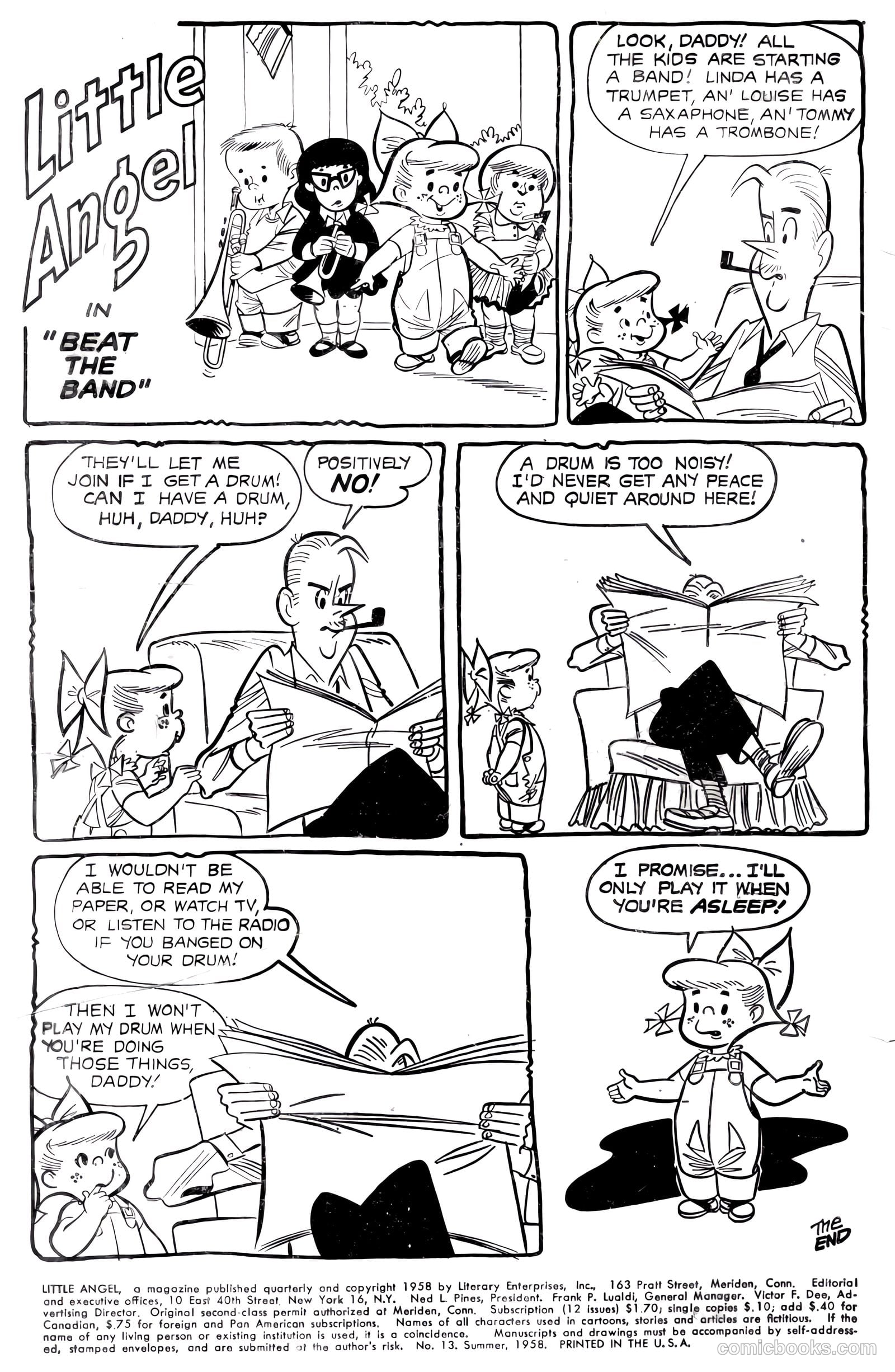 Little Angel #13 (1958) — page 2 of 36