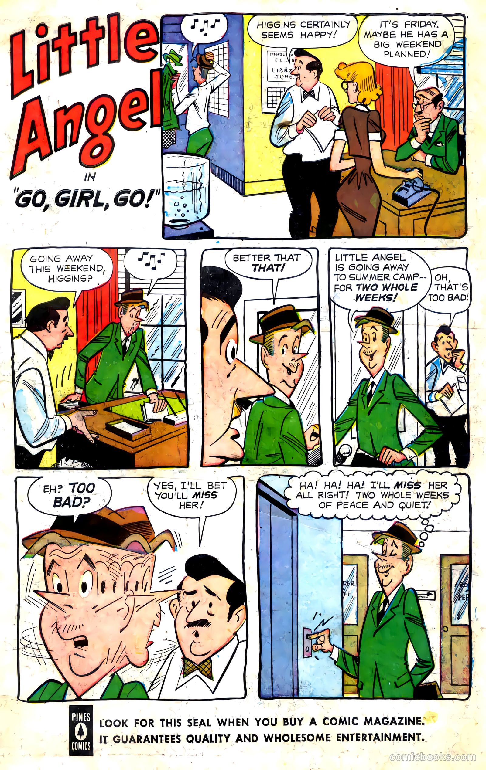 Little Angel #13 (1958) — page 3 of 36