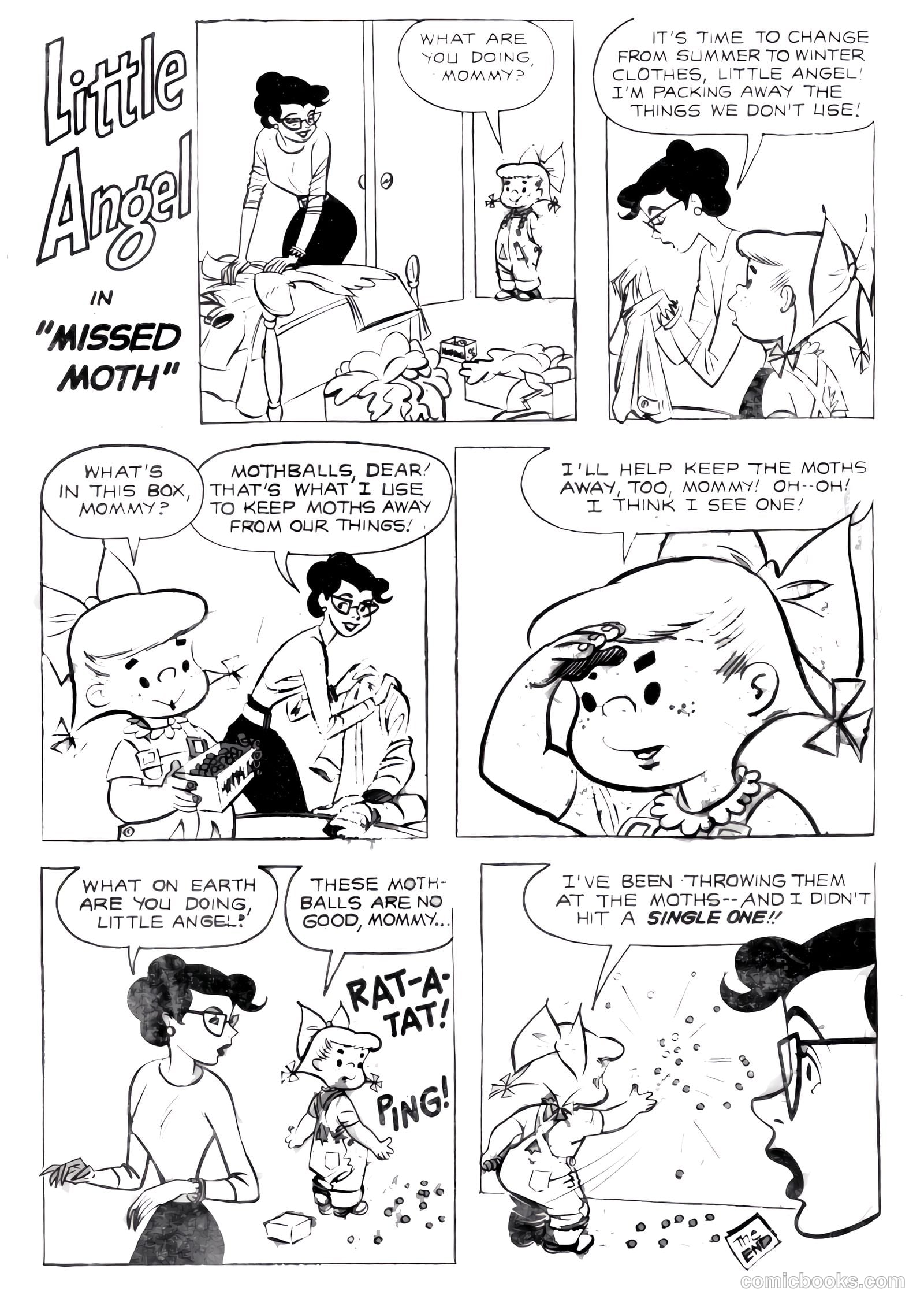 Little Angel #14 (1958) — page 35 of 36