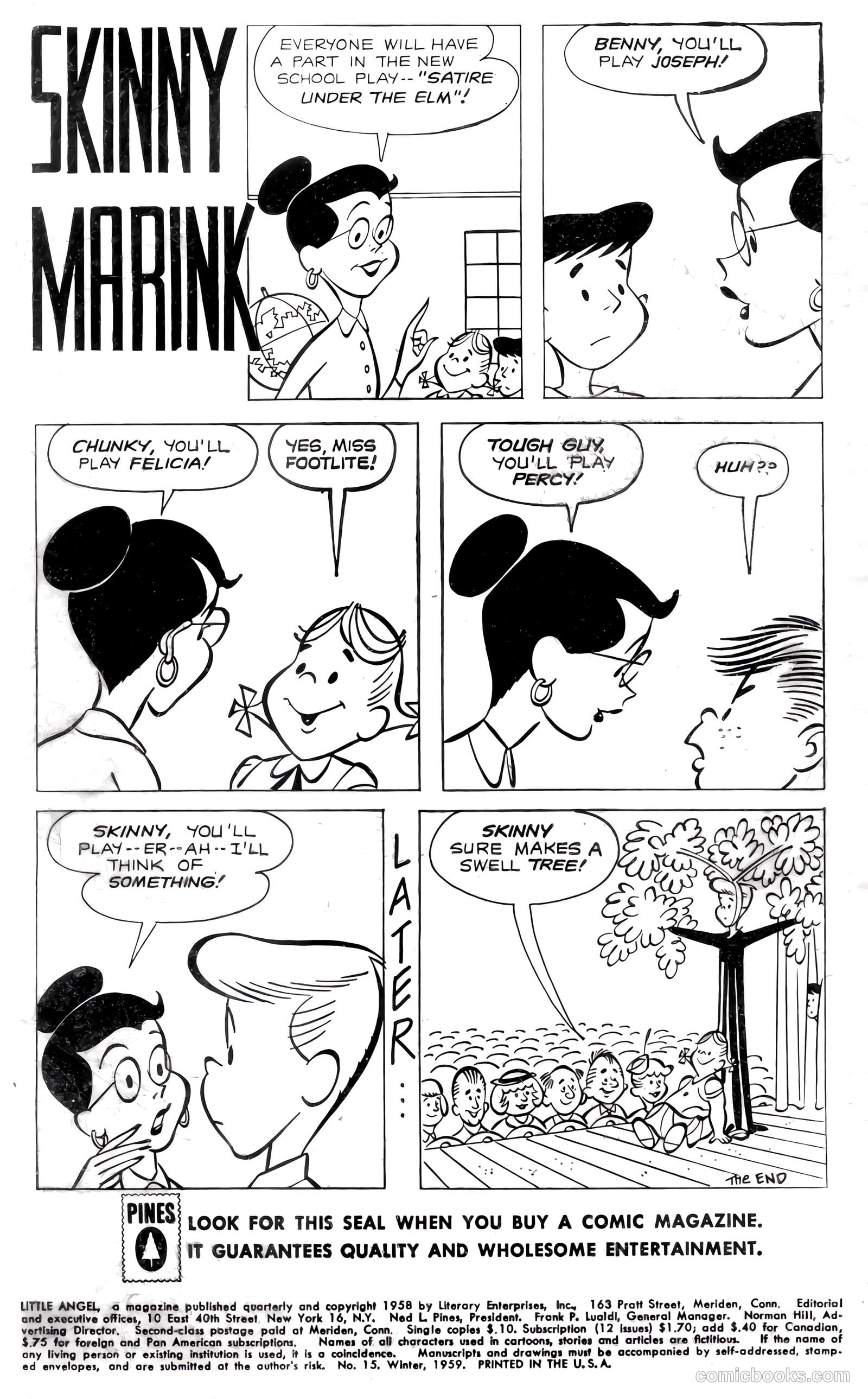 Little Angel #15 (1958) — page 2 of 36
