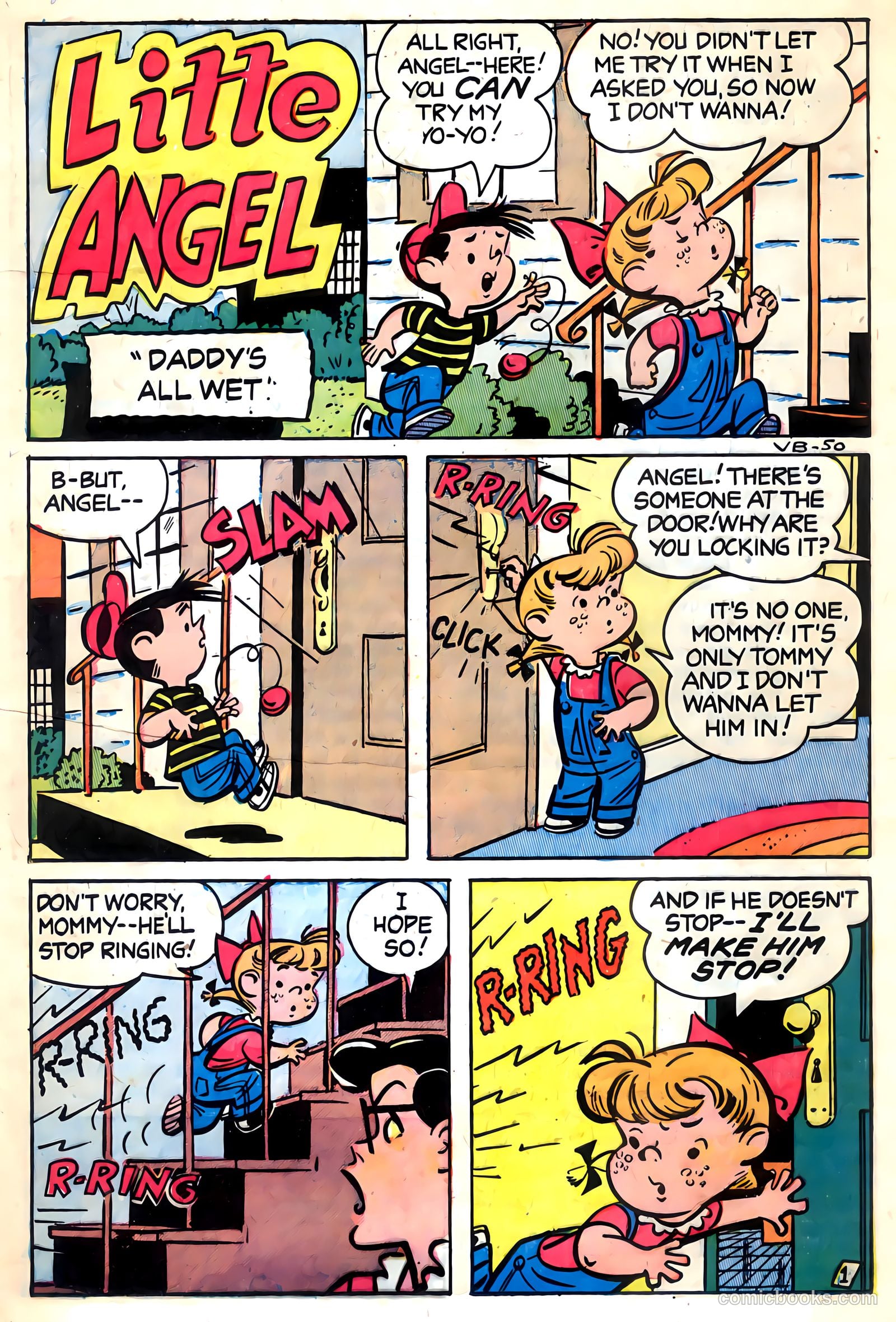 Little Angel #5 (1954) — page 16 of 36
