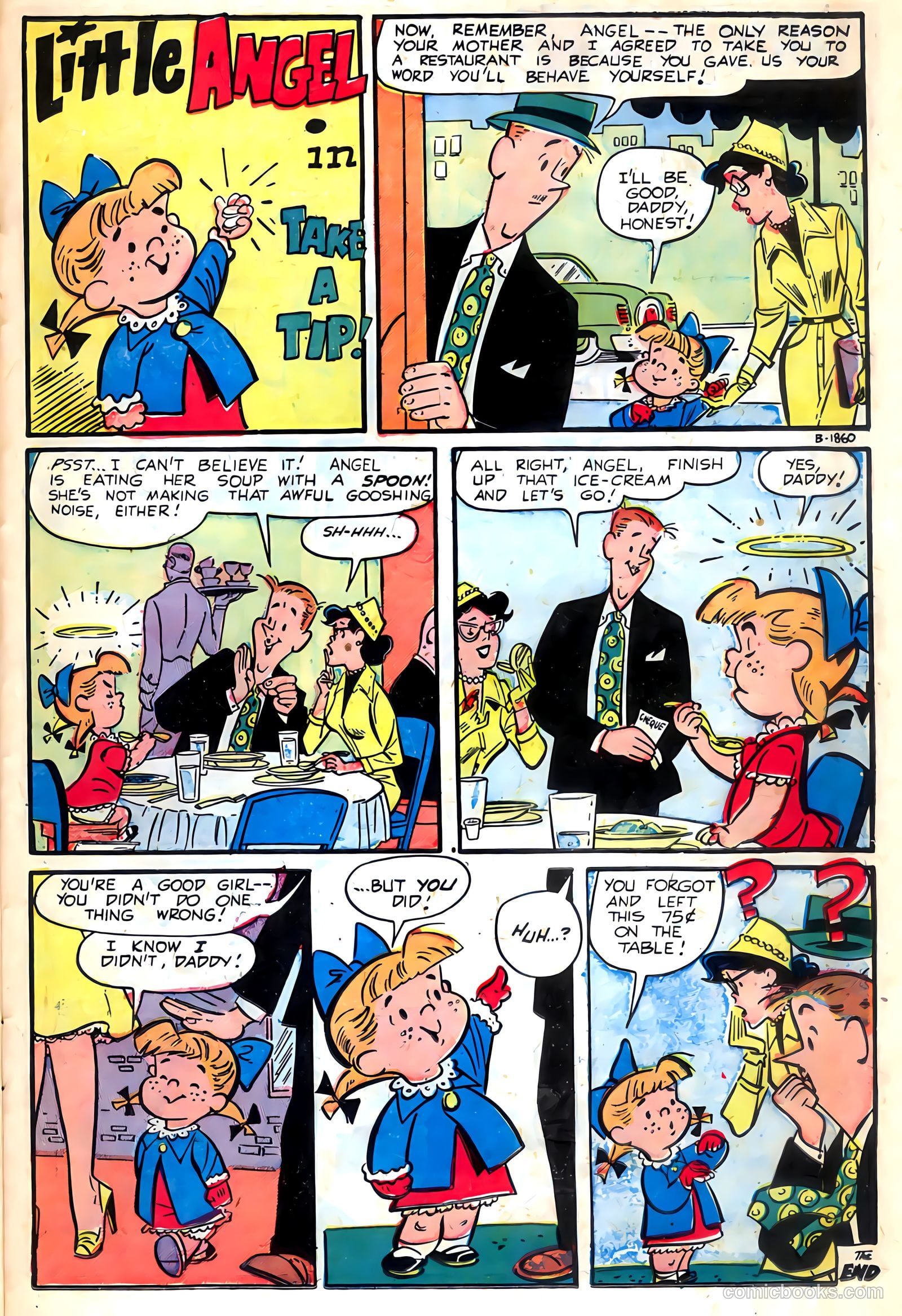 Little Angel #5 (1954) — page 23 of 36