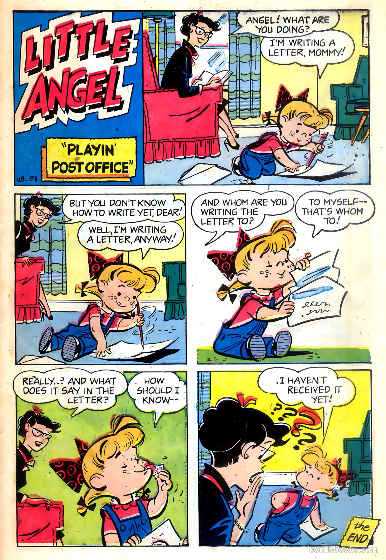Little Angel #5 (1954) — page 27 of 36