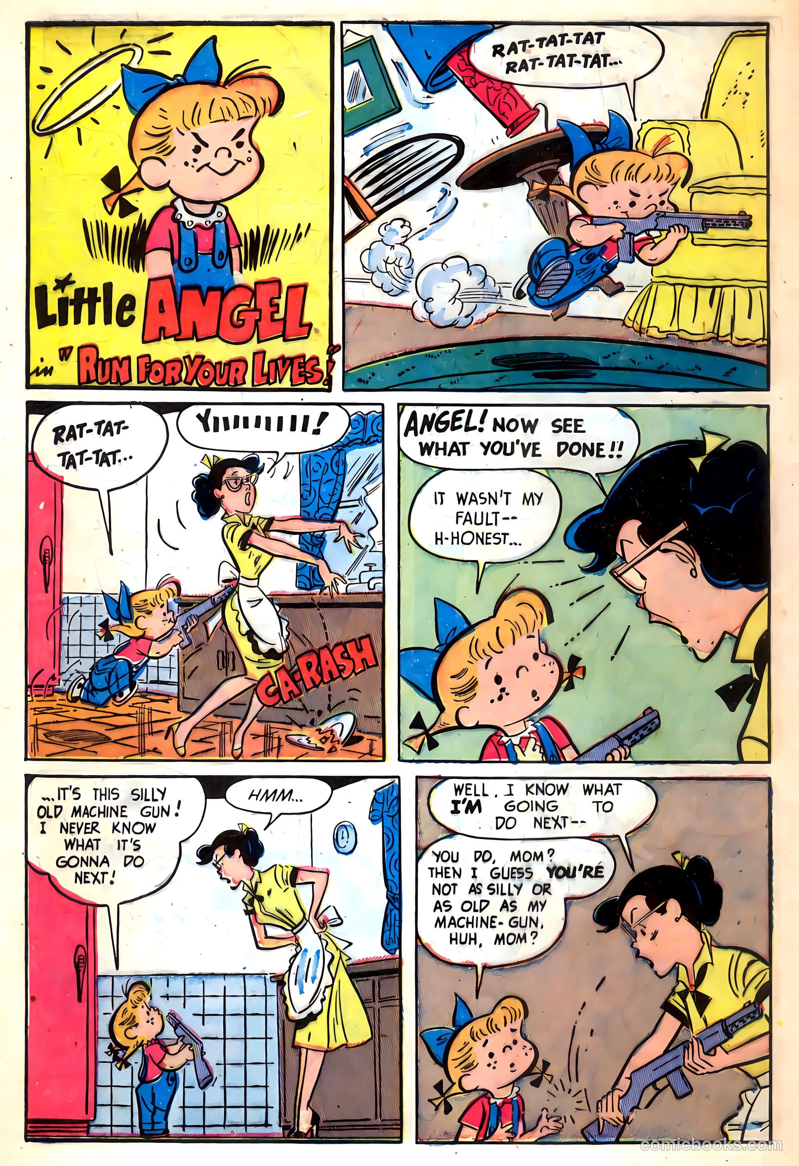 Little Angel #5 (1954) — page 28 of 36