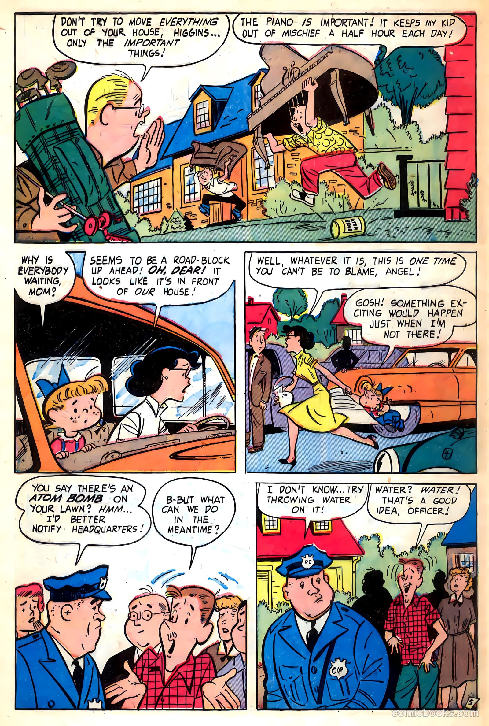 Little Angel #5 (1954) — page 32 of 36