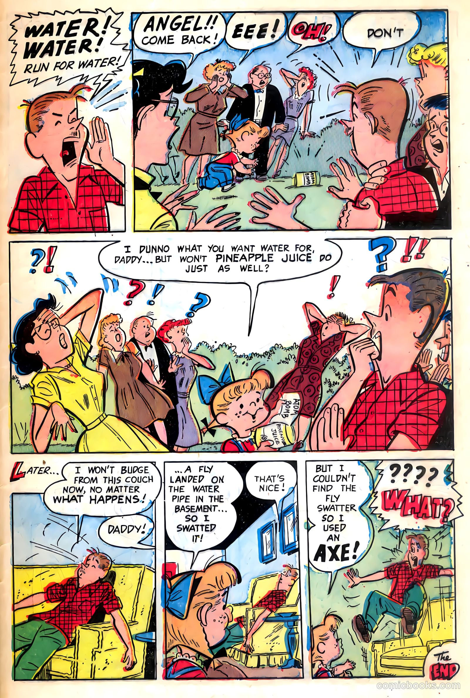 Little Angel #5 (1954) — page 33 of 36