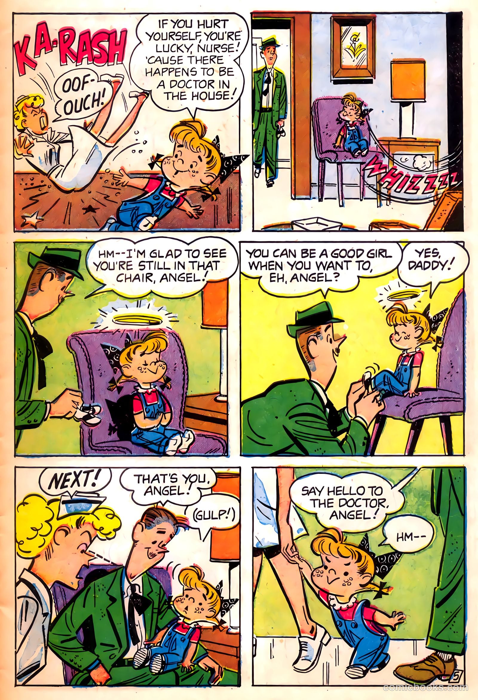 Little Angel #6 (1955) — page 7 of 36
