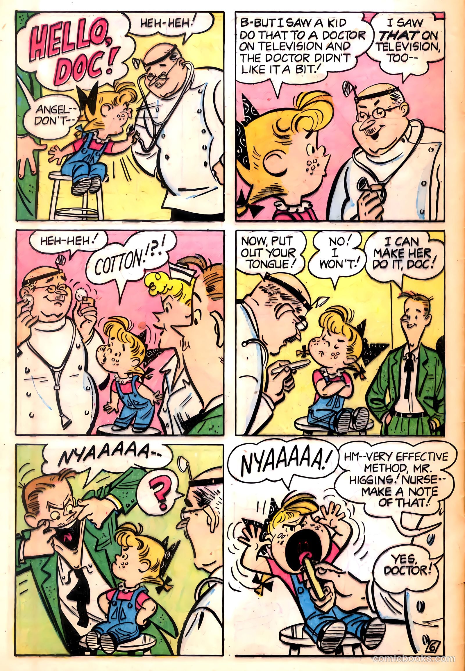 Little Angel #6 (1955) — page 8 of 36