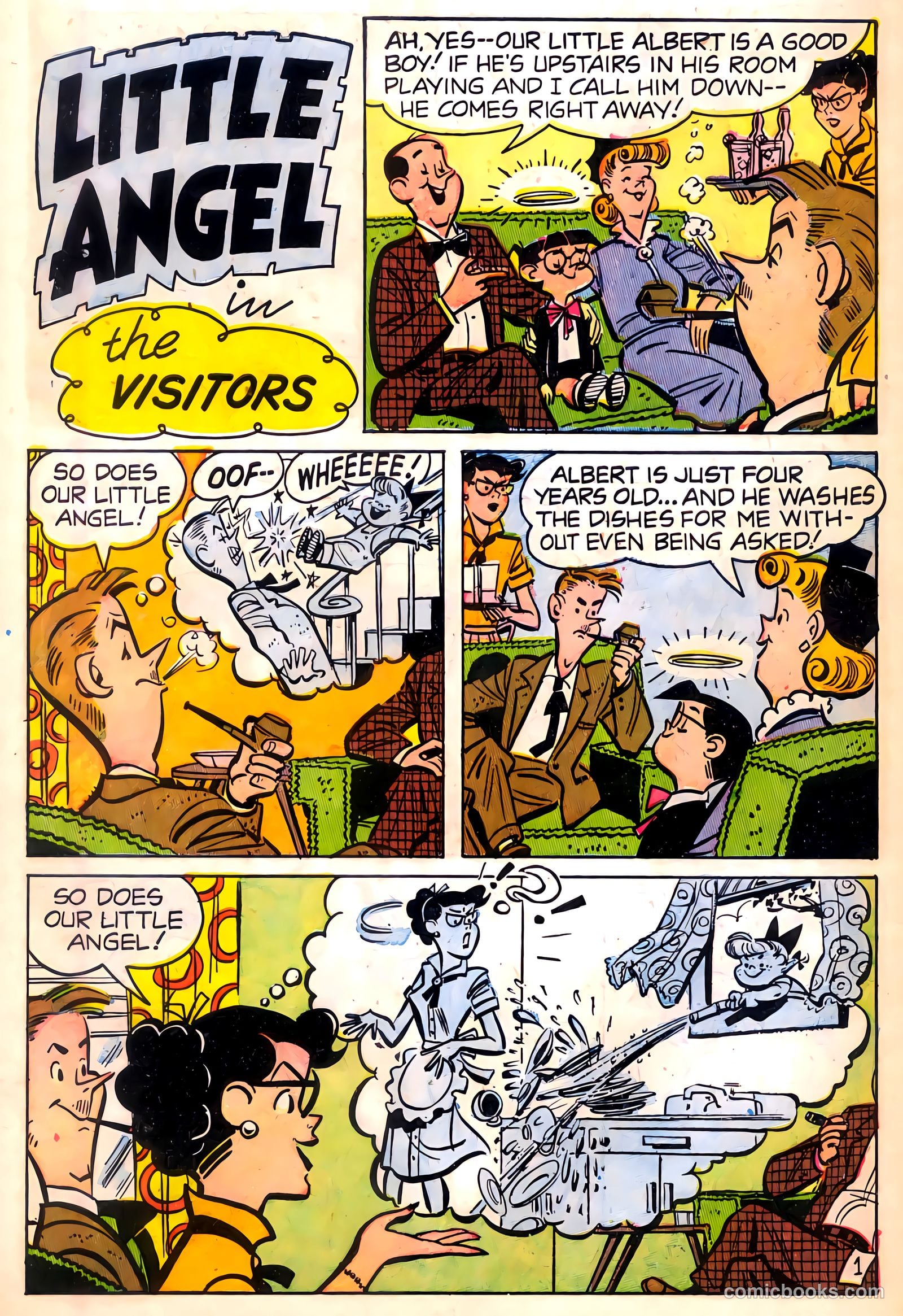 Little Angel #6 (1955) — page 10 of 36