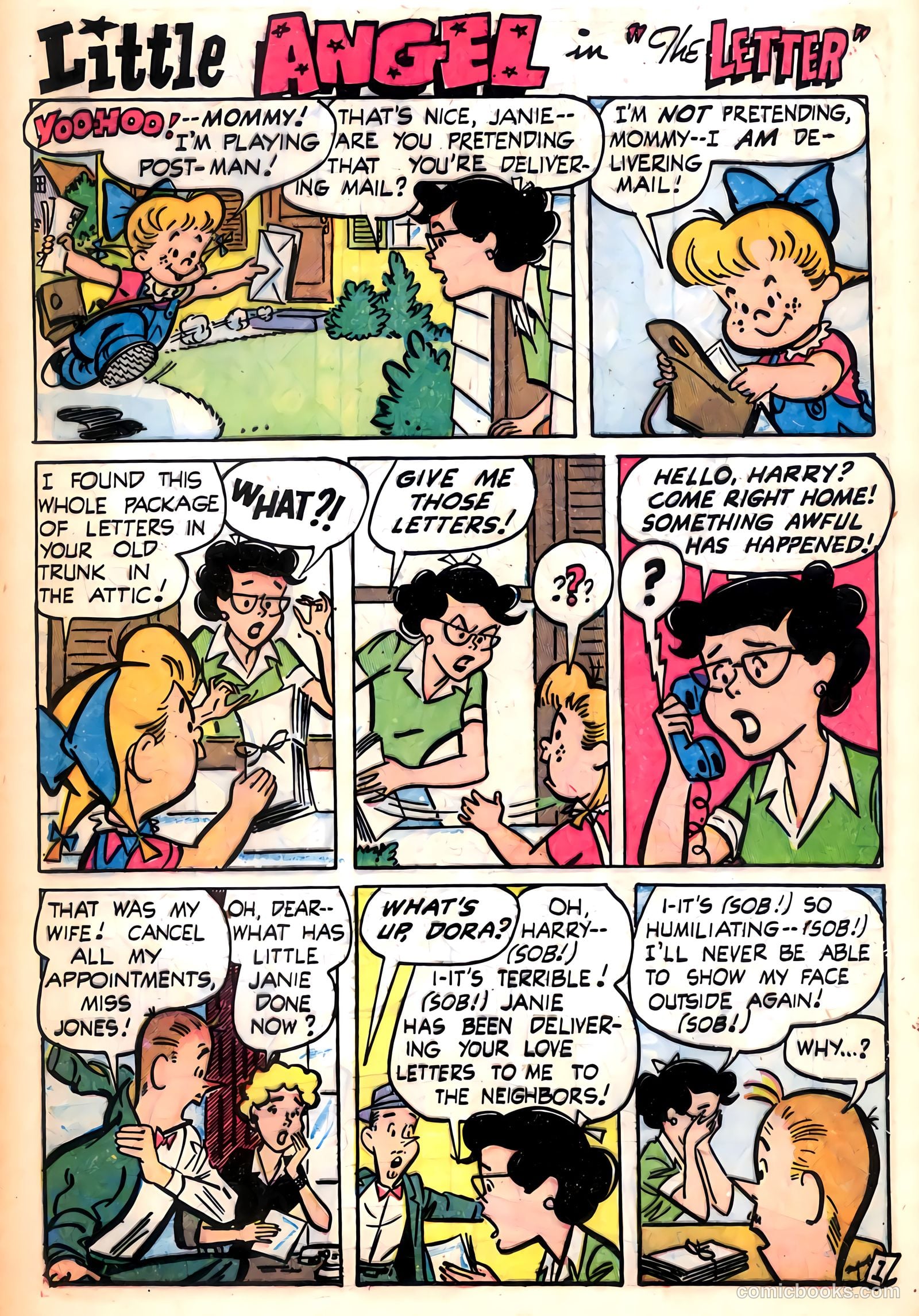 Little Angel #6 (1955) — page 25 of 36