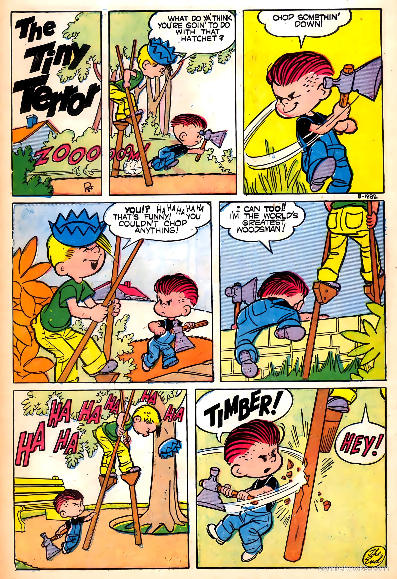 Little Angel #6 (1955) — page 31 of 36