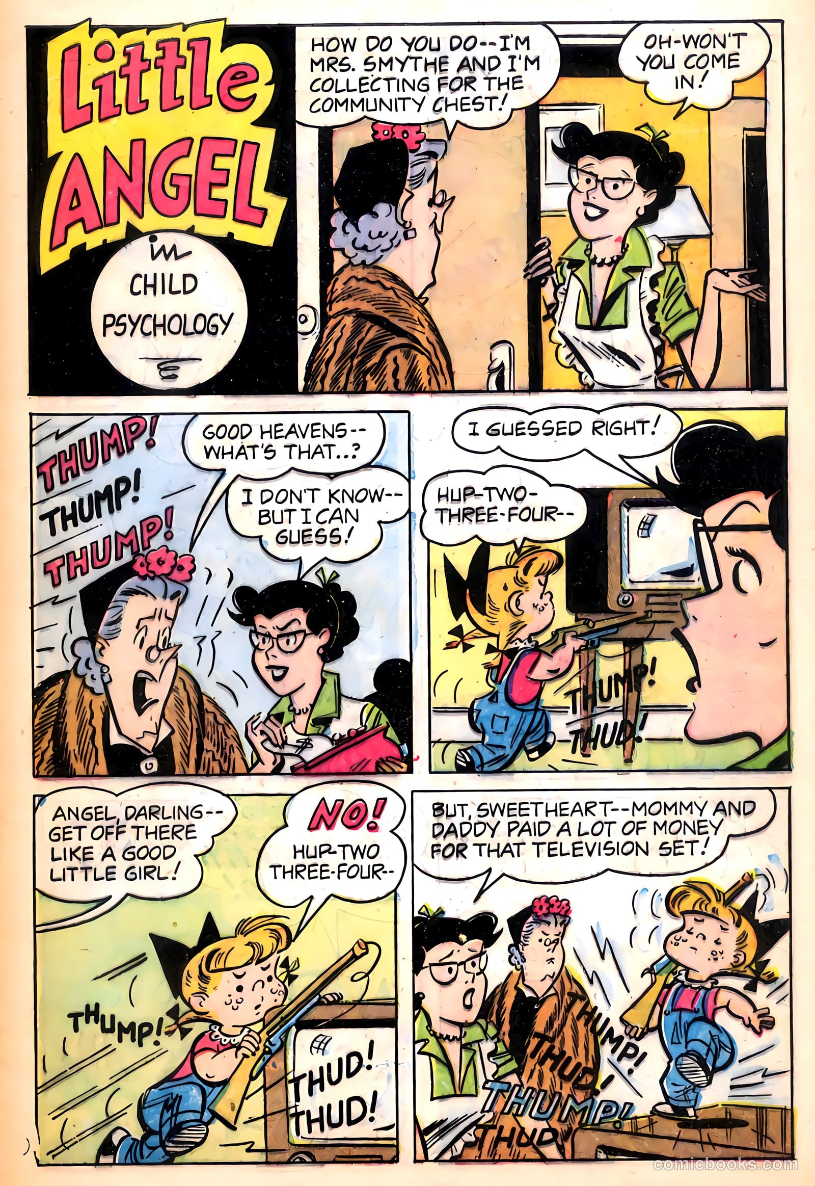 Little Angel #6 (1955) — page 33 of 36