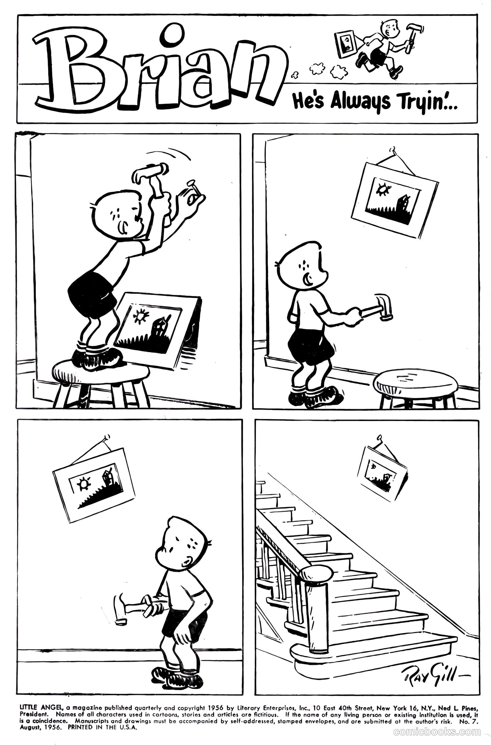 Little Angel #7 (1956) — page 2 of 36