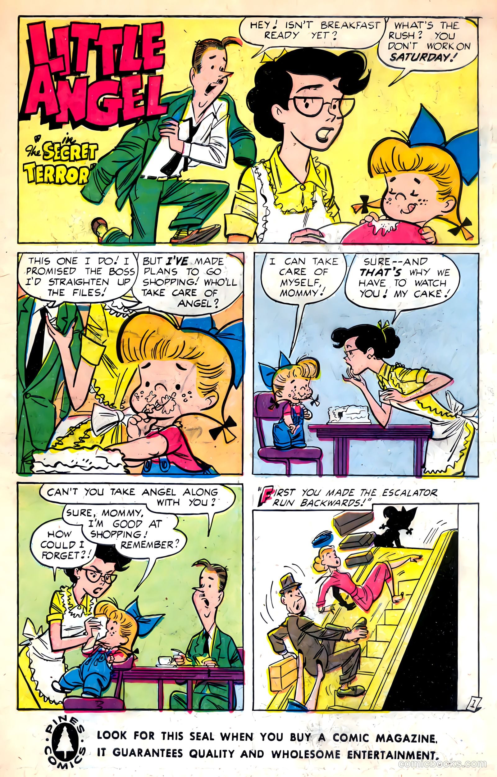 Little Angel #7 (1956) — page 3 of 36