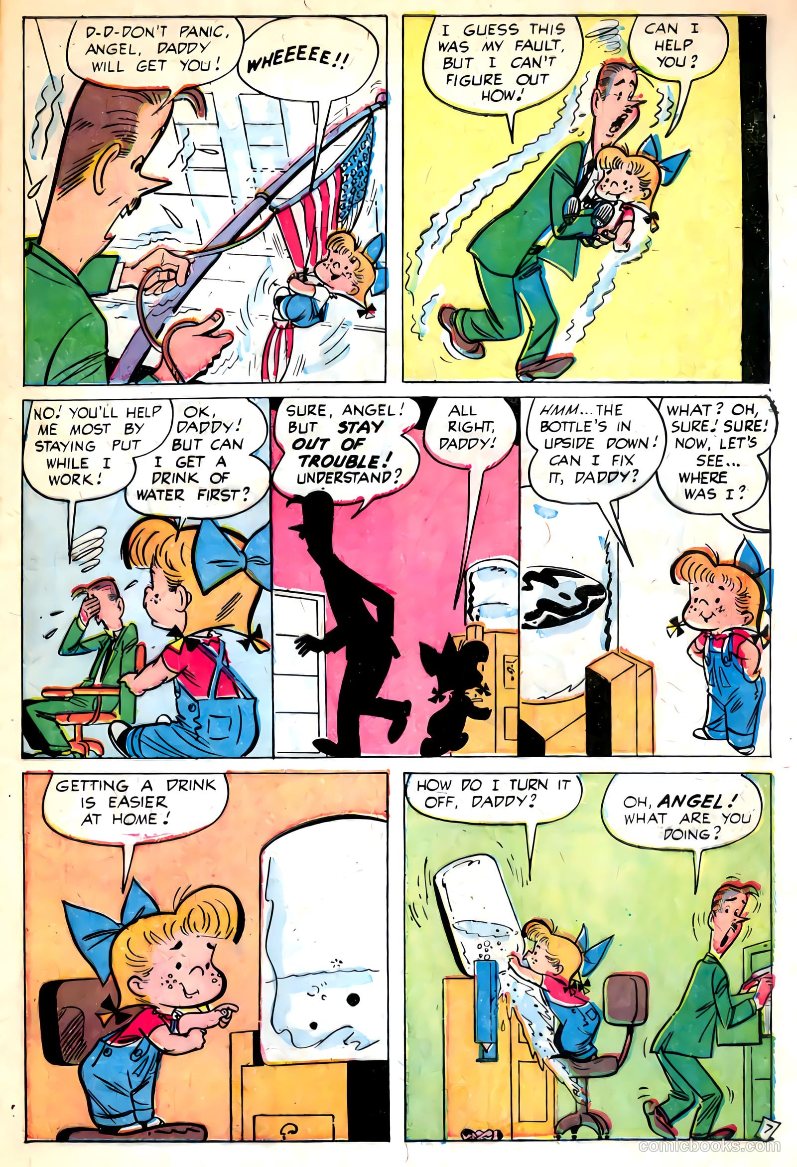 Little Angel #7 (1956) — page 9 of 36
