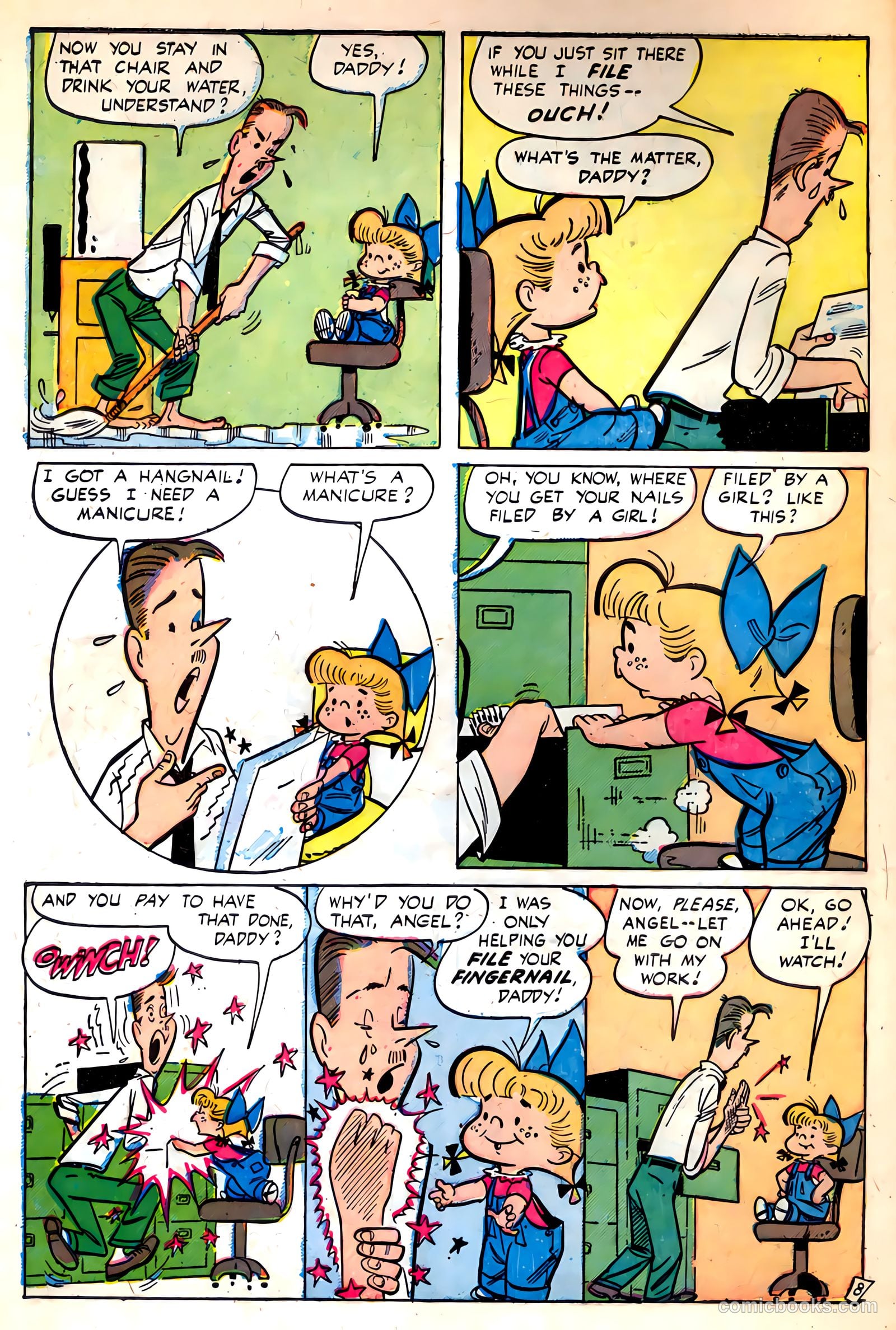 Little Angel #7 (1956) — page 10 of 36