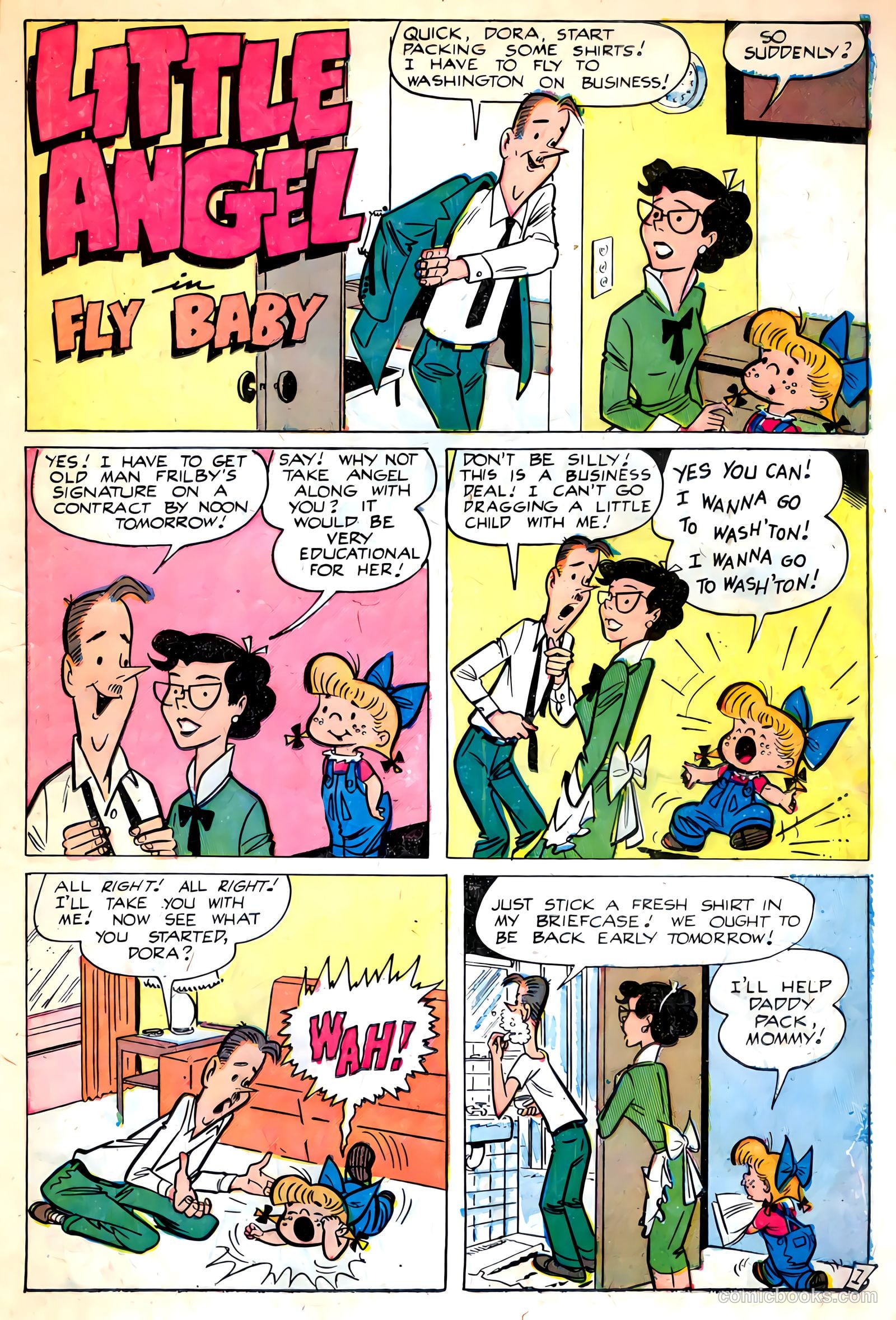Little Angel #7 (1956) — page 15 of 36