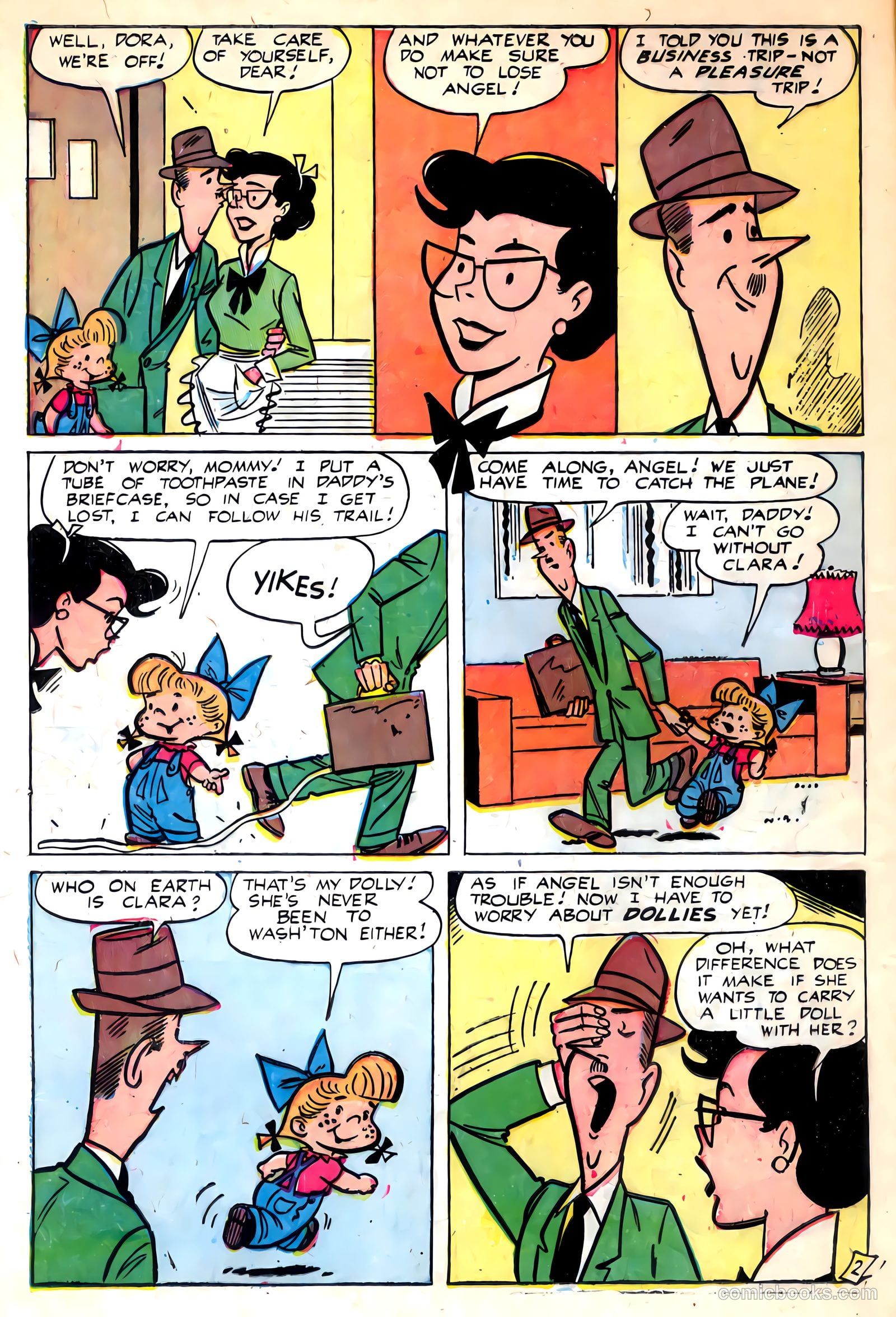 Little Angel #7 (1956) — page 16 of 36