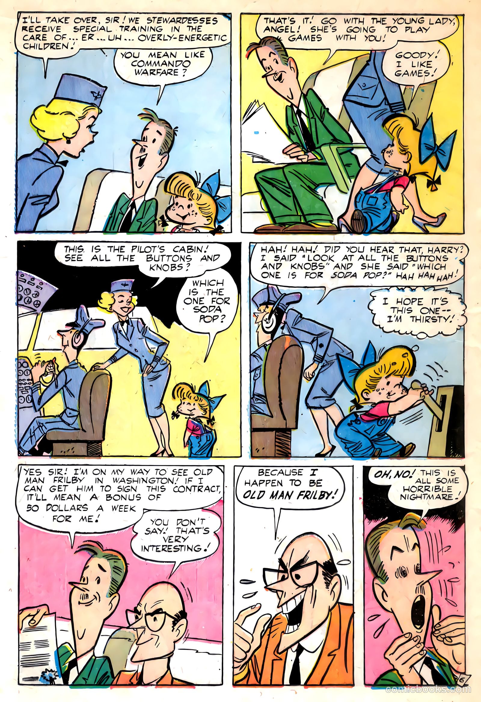 Little Angel #7 (1956) — page 20 of 36