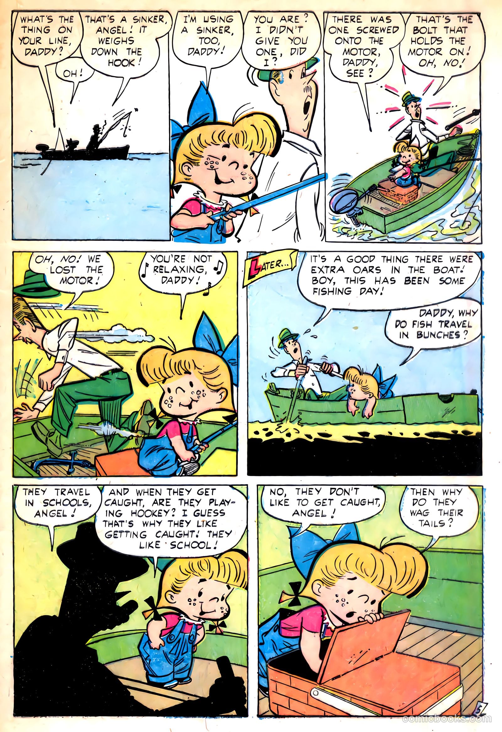 Little Angel #7 (1956) — page 33 of 36