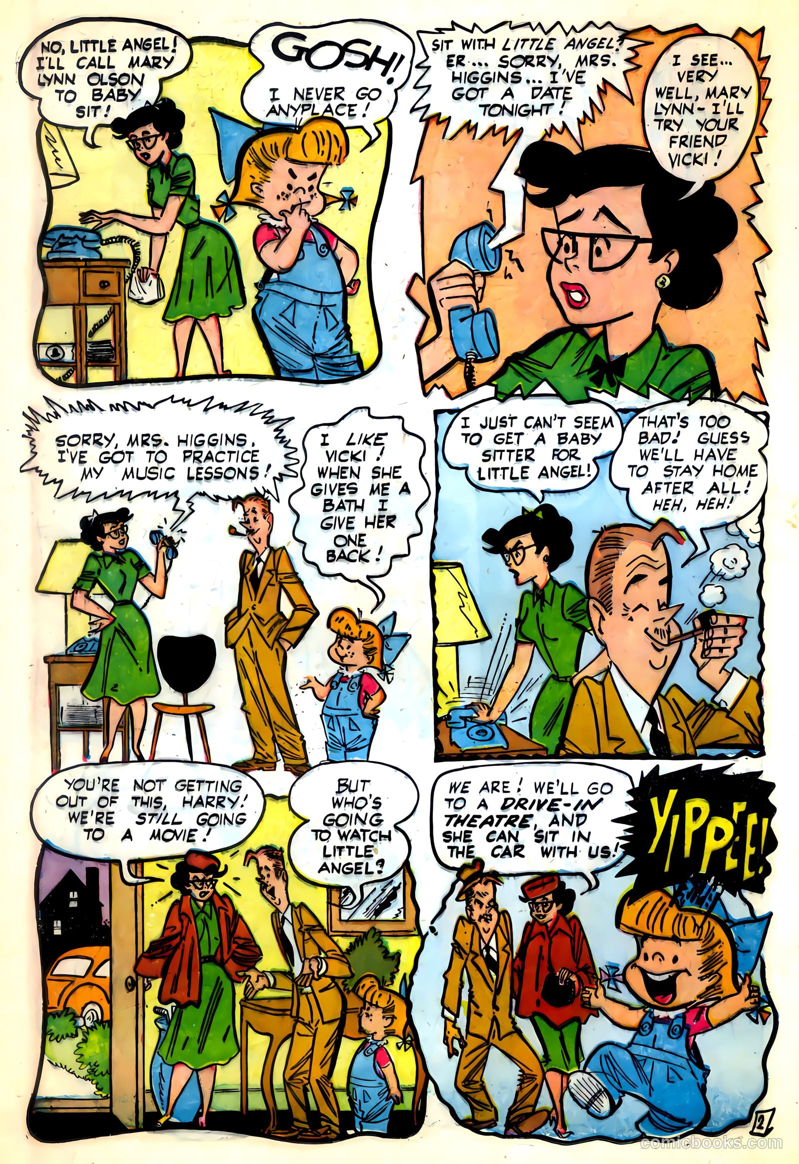 Little Angel #8 (1957) — page 16 of 36
