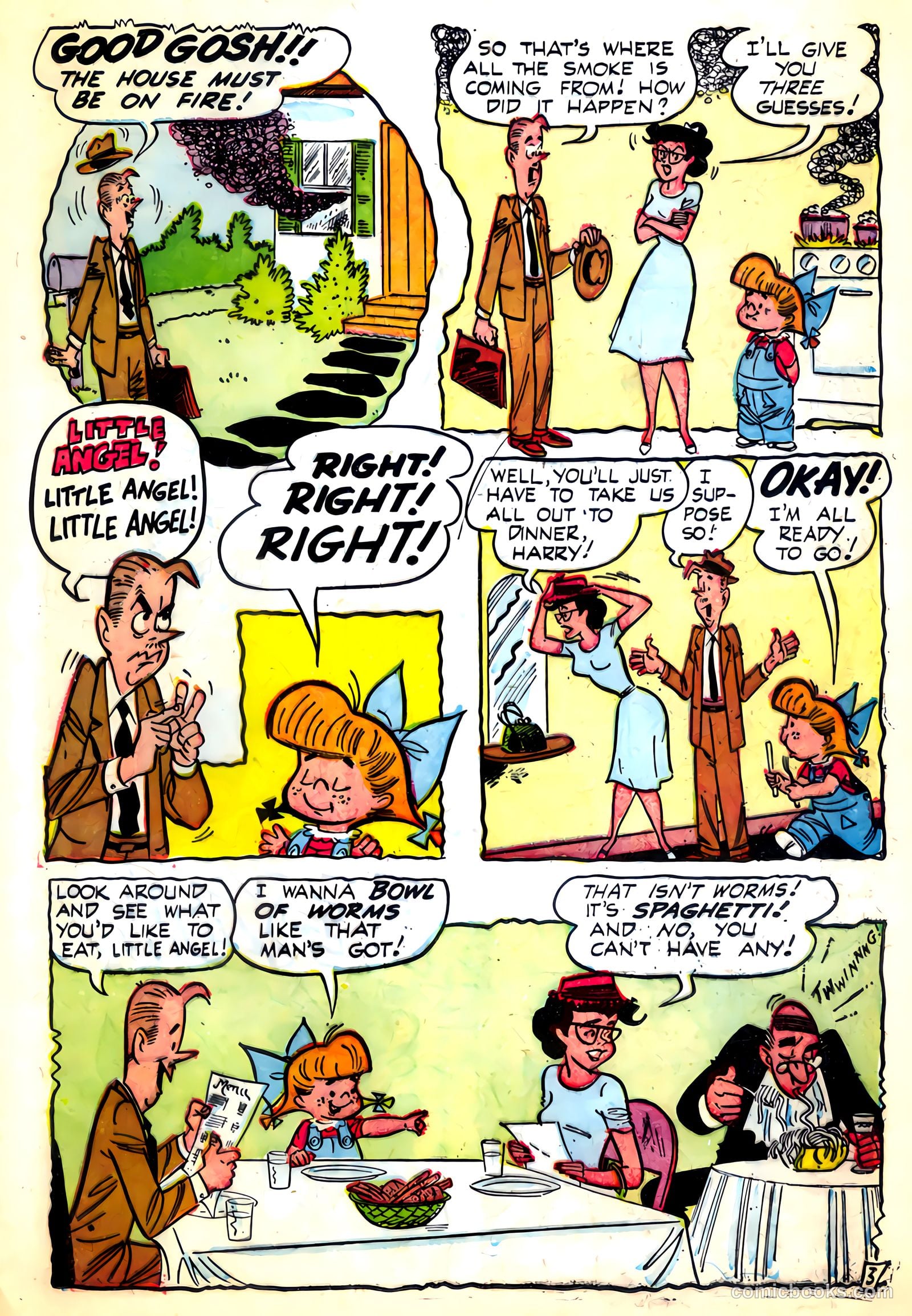 Little Angel #8 (1957) — page 25 of 36