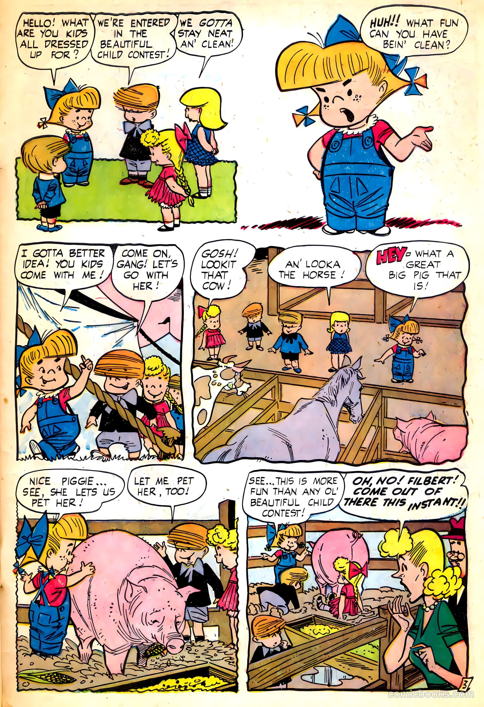 Little Angel #8 (1957) — page 31 of 36