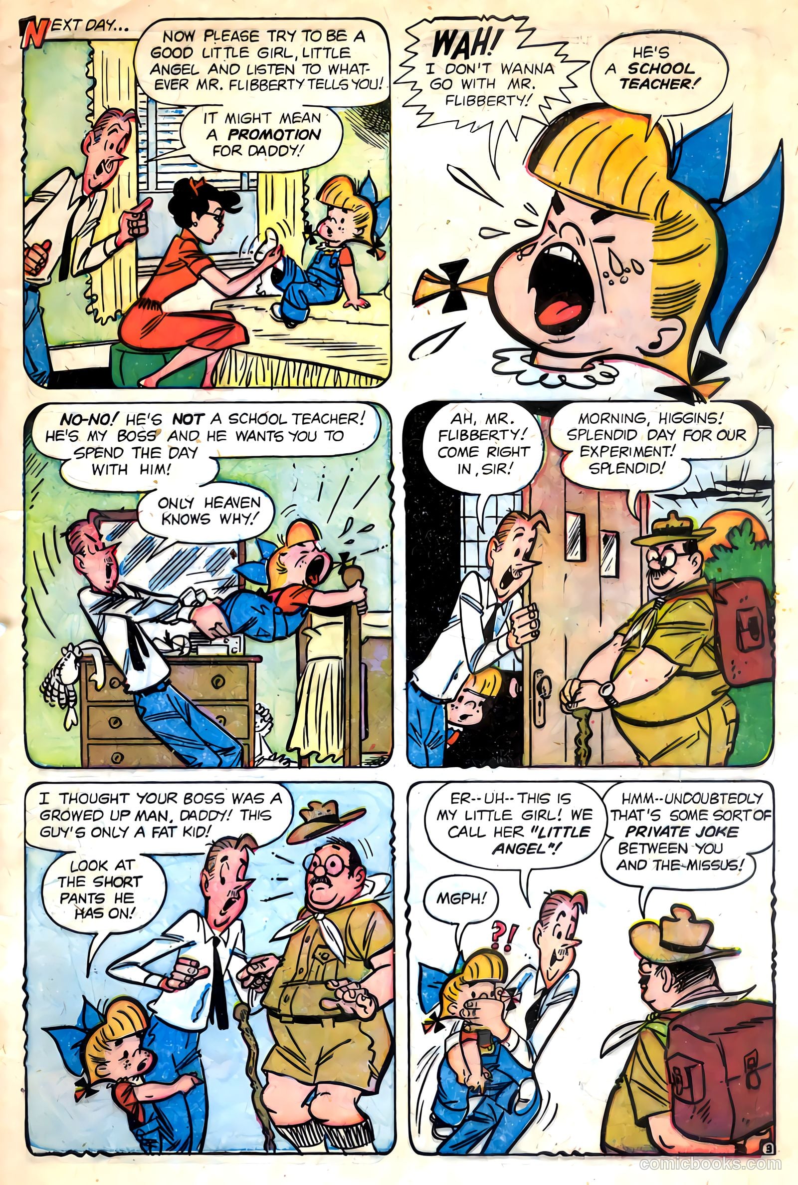 Little Angel #9 (1957) — page 5 of 36
