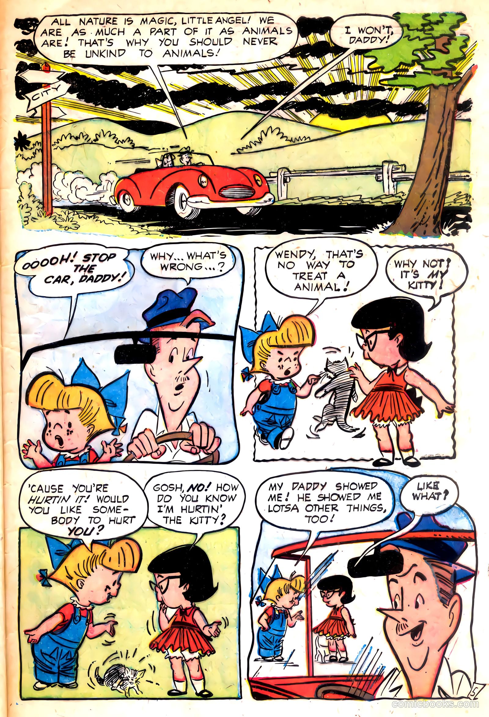 Little Angel #9 (1957) — page 33 of 36