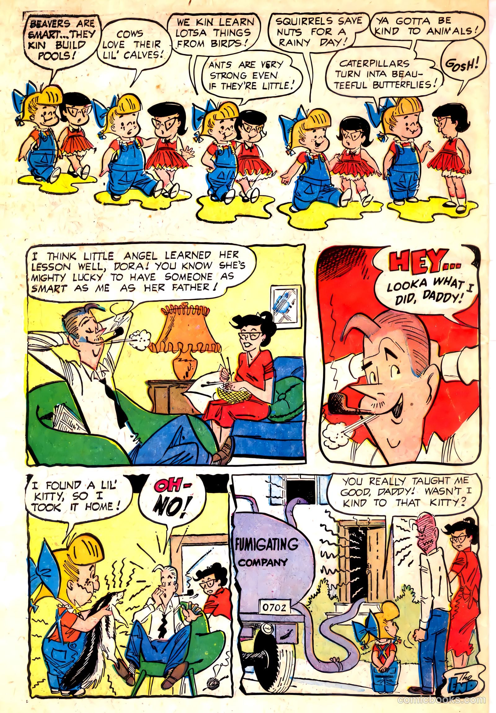 Little Angel #9 (1957) — page 34 of 36