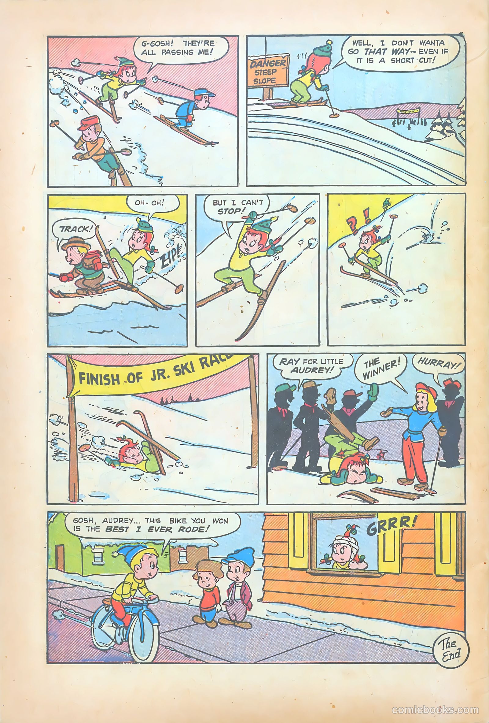 Little Audrey #10 (1950) — page 34 of 36