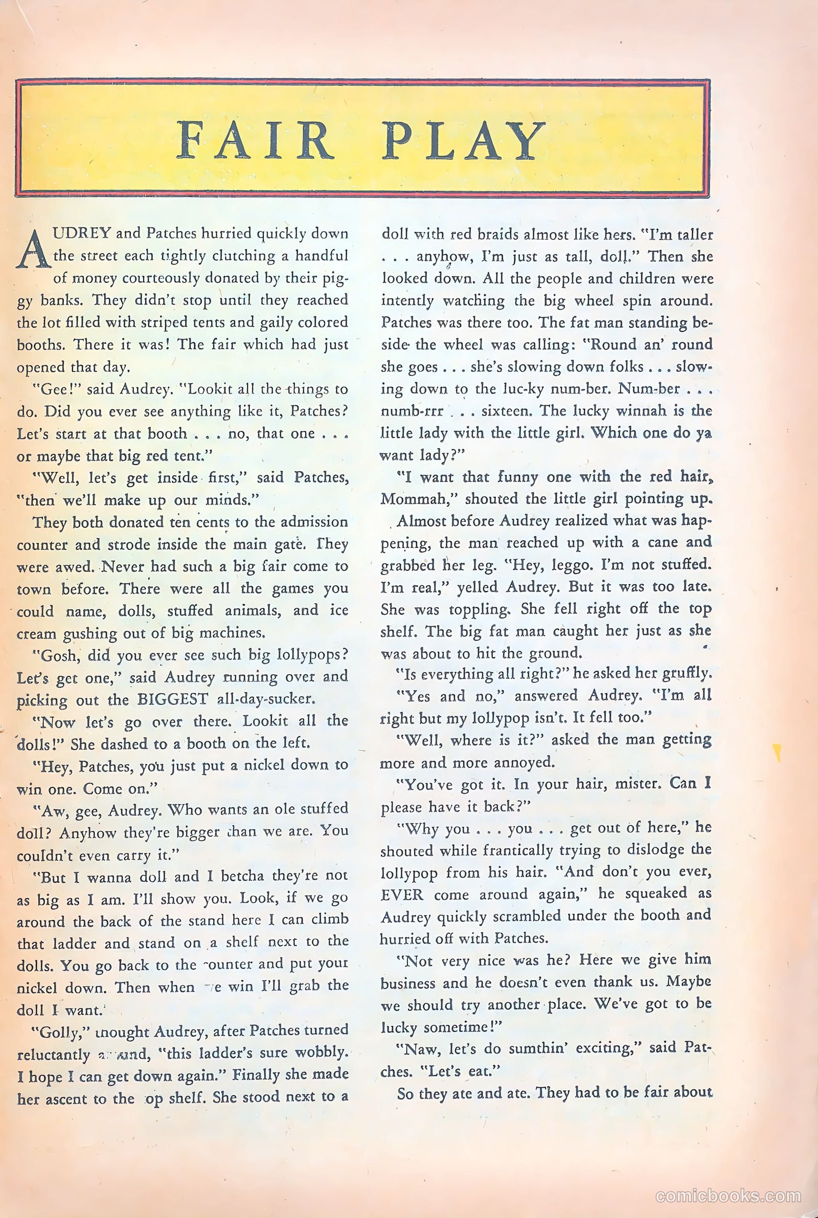 Little Audrey #5 (1949) — page 21 of 36